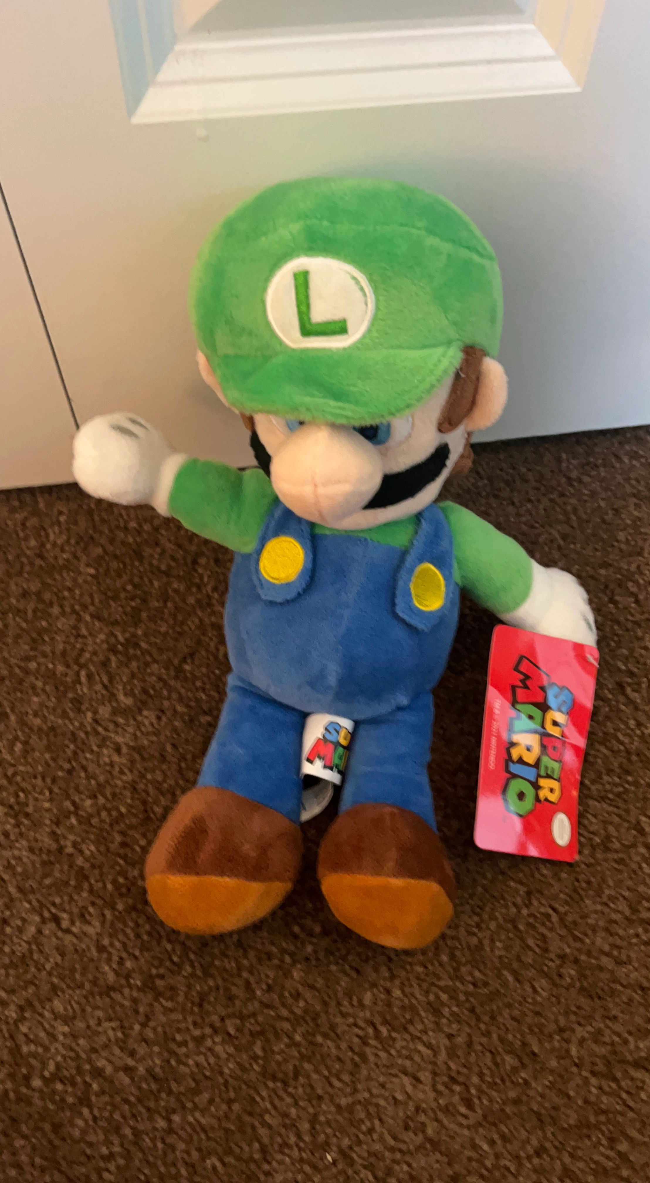 Super Mario Luigi Plush Toy