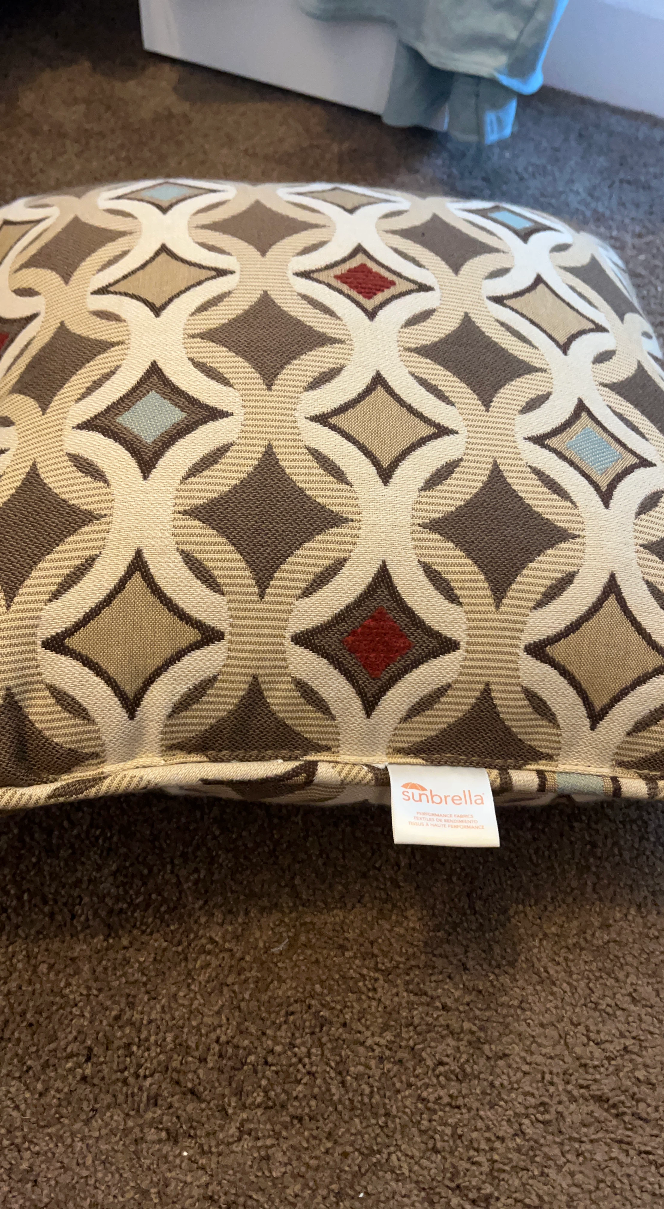 Sunbrella Outdoor Pillows (4)