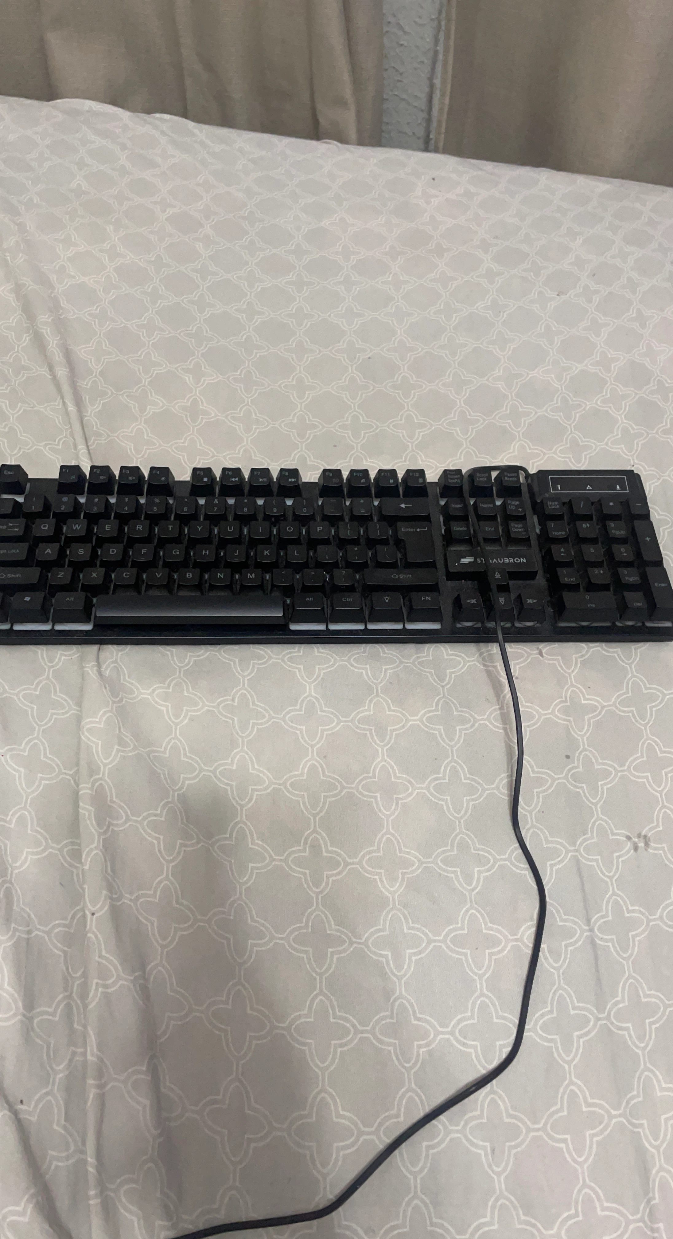 STAUBRON Black Wired Keyboard
