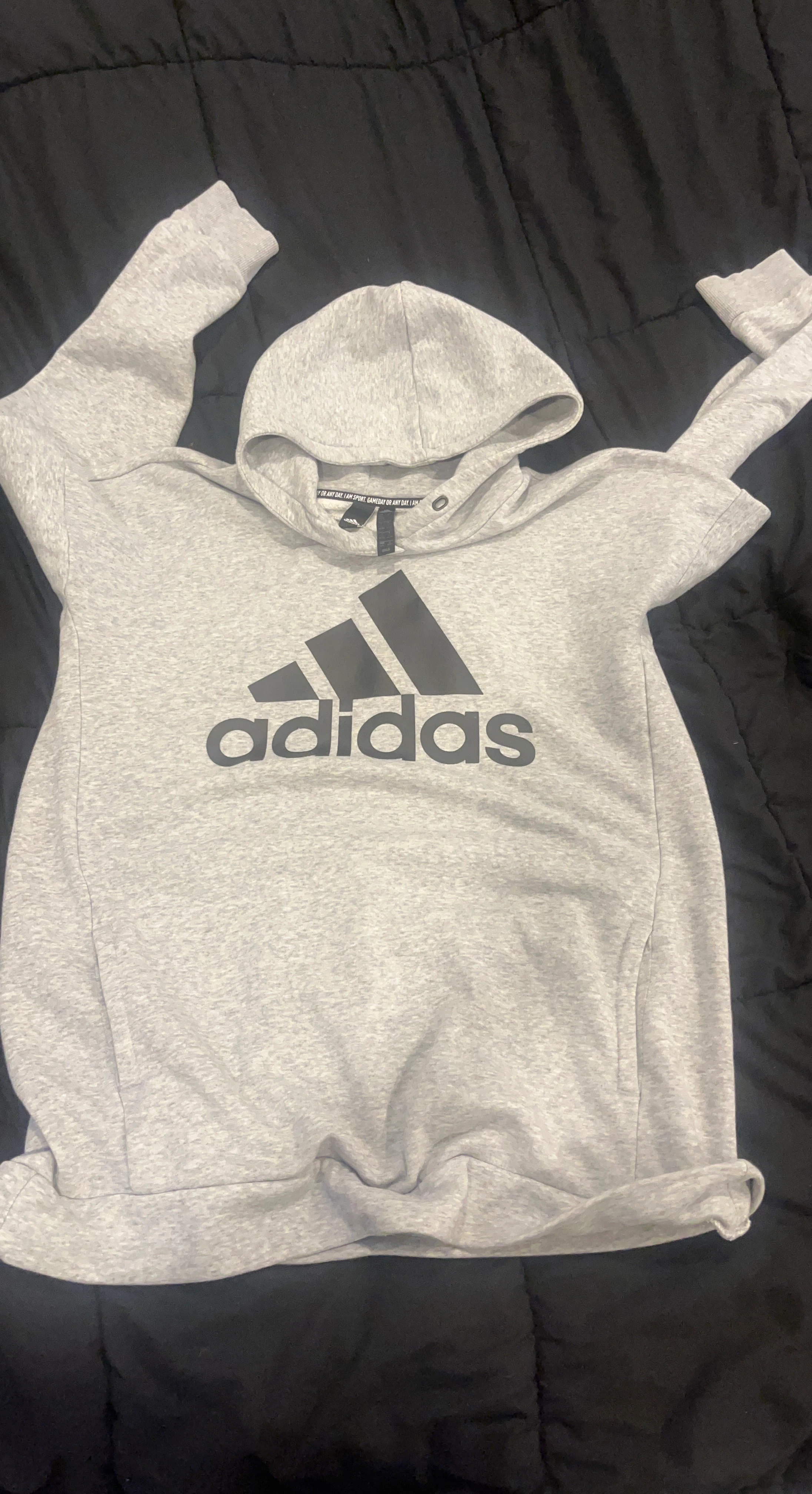 Adidas Grey Hoodie