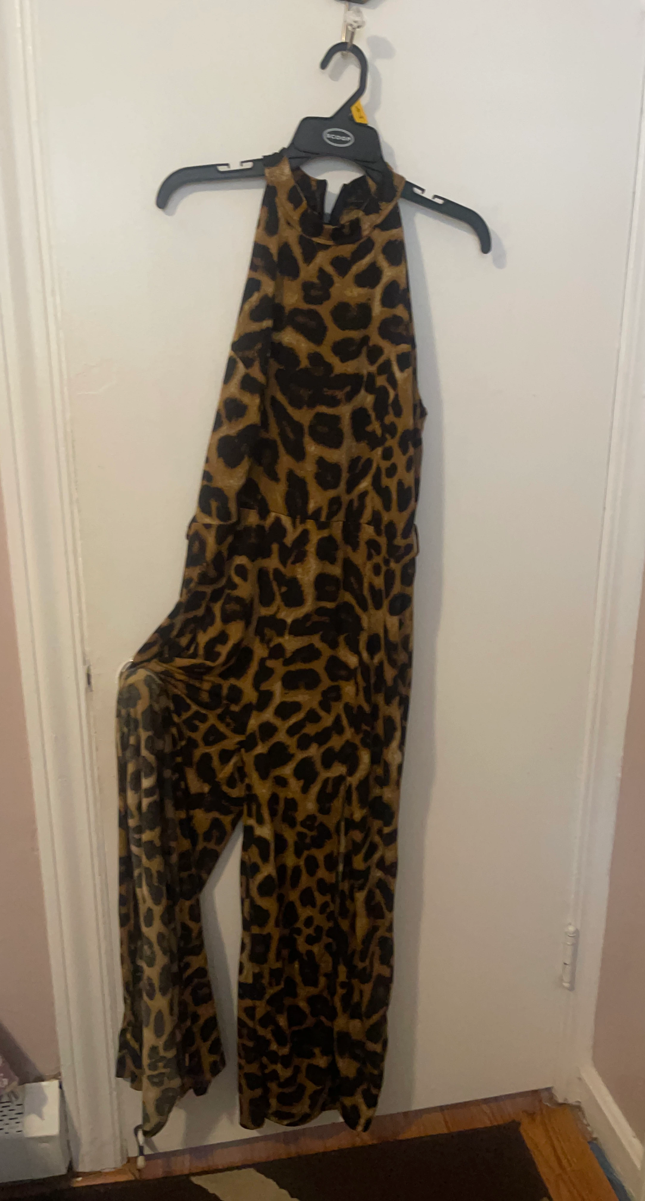 Women's Leopard Print Jumpsuit