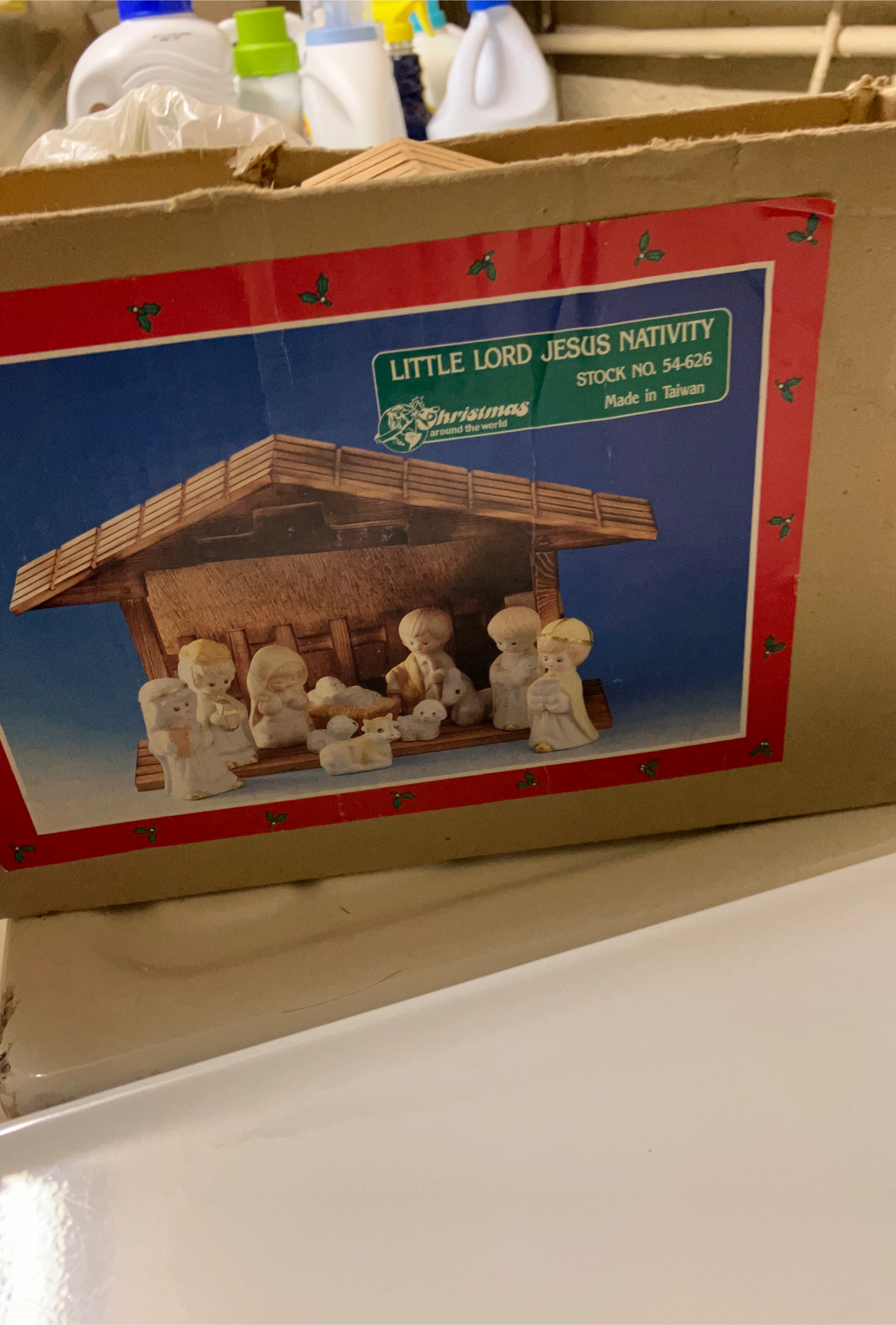 Little Lord Jesus Nativity Set
