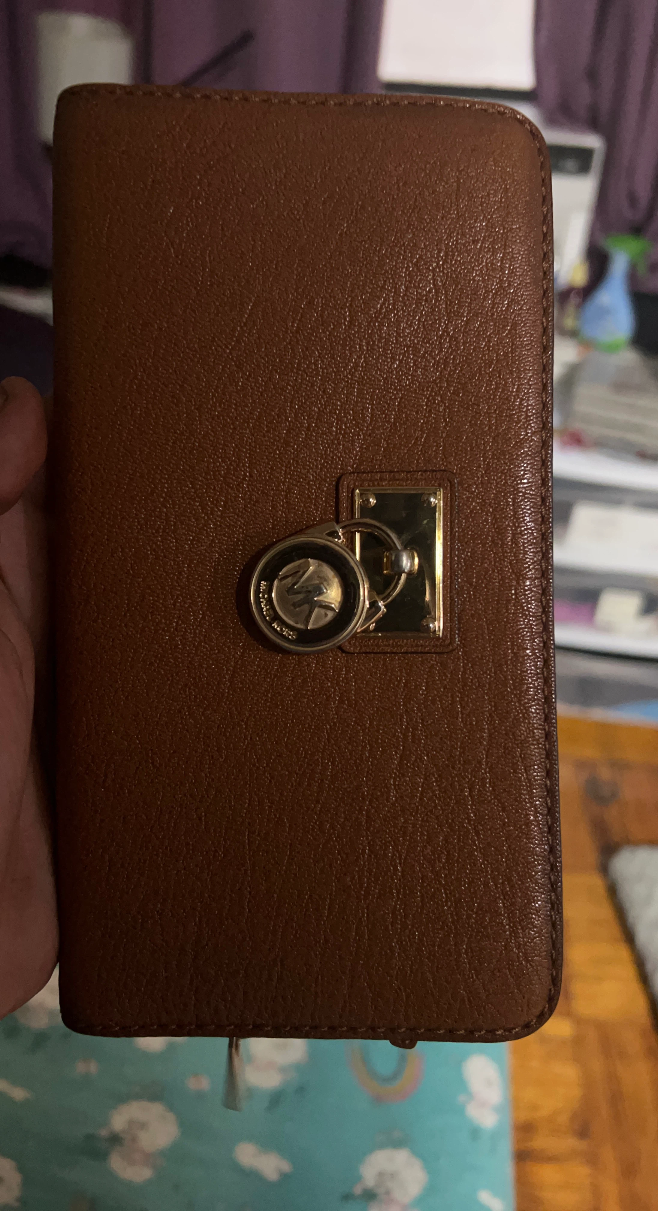 Michael Kors Brown Leather Wallet