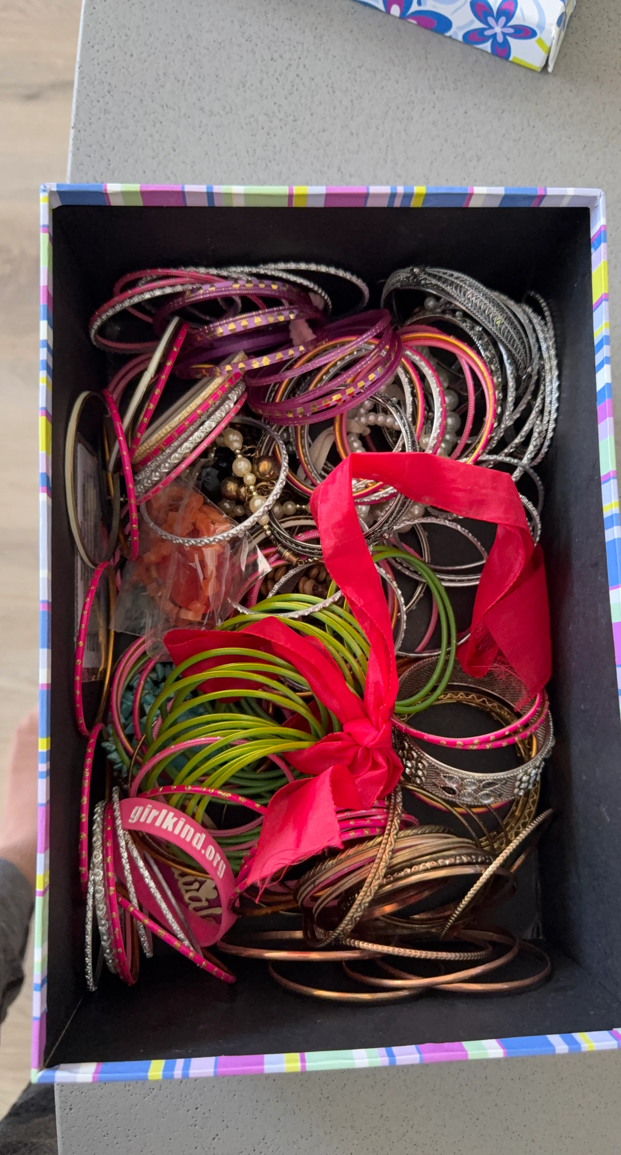 Assorted Bangles with Bracelet & necklace