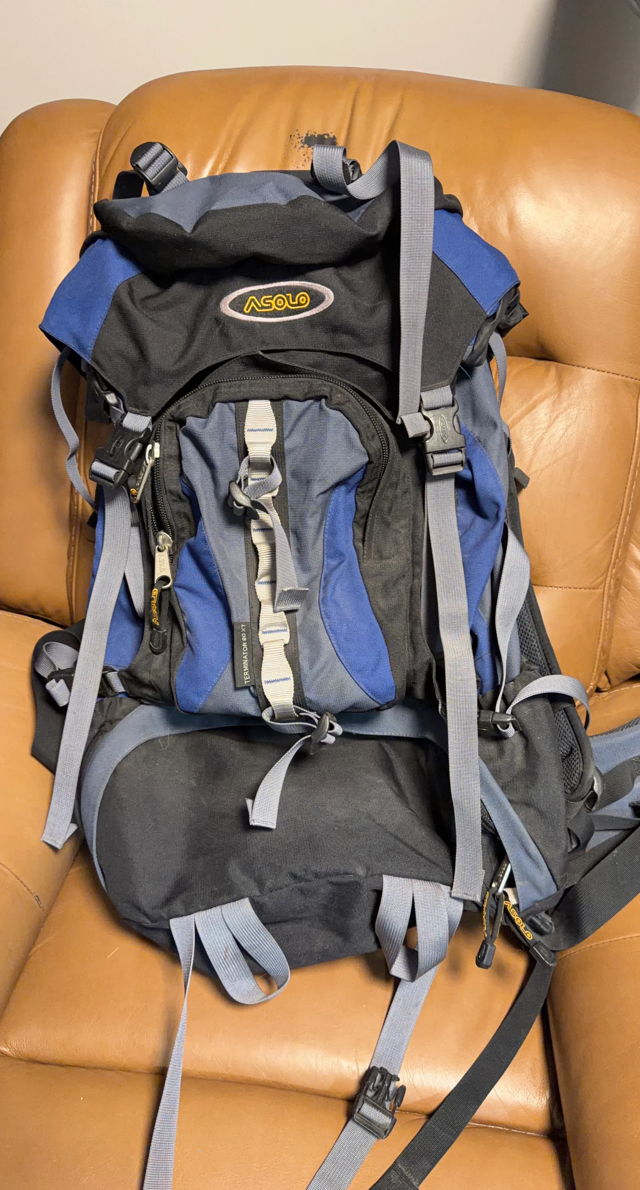 asolo travel backpack Copter 40L Asolo Ultralight 55L blue/grey Pack