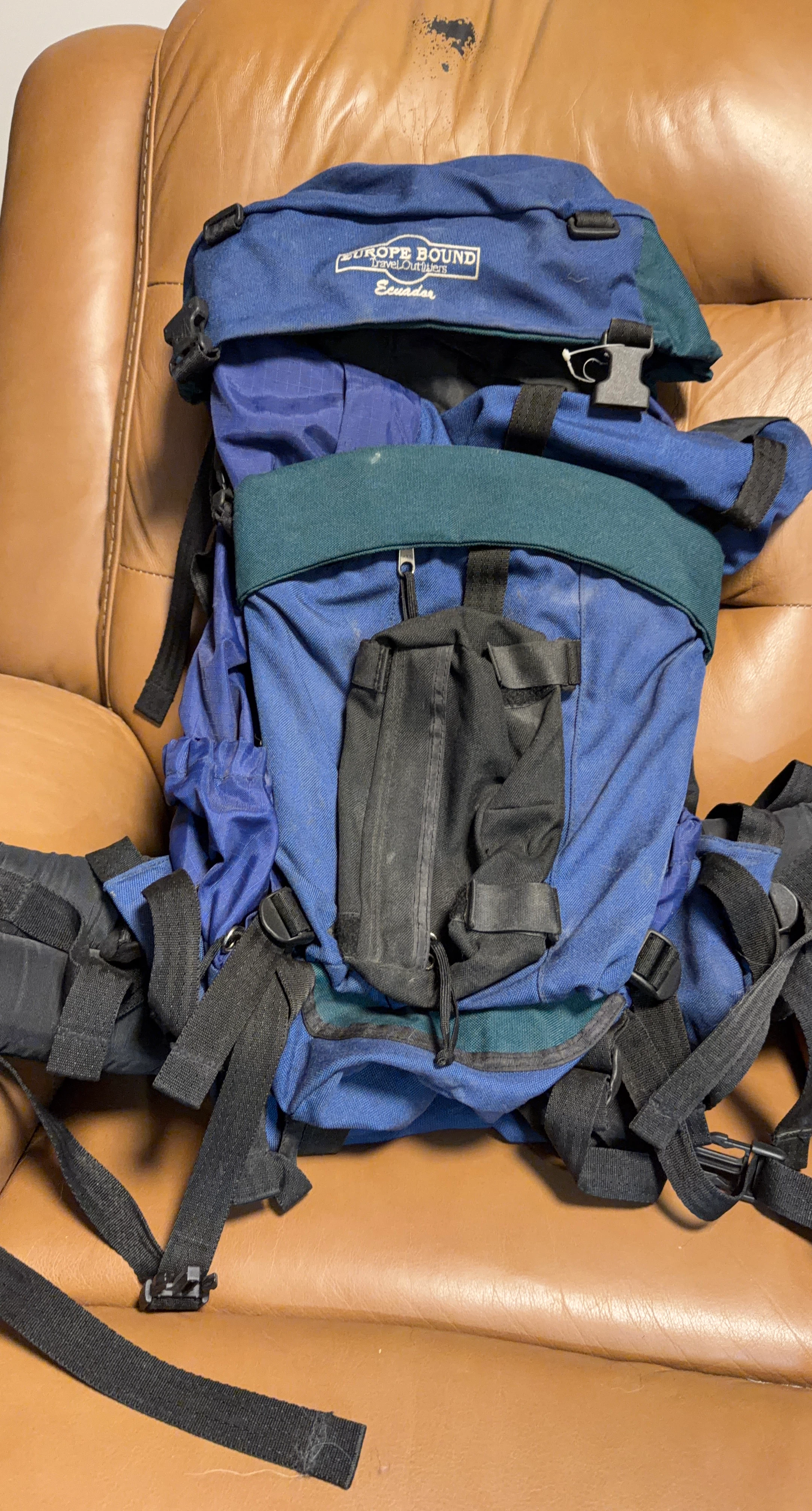 Europe Bound Travel Outfitters Ecuador Backpack