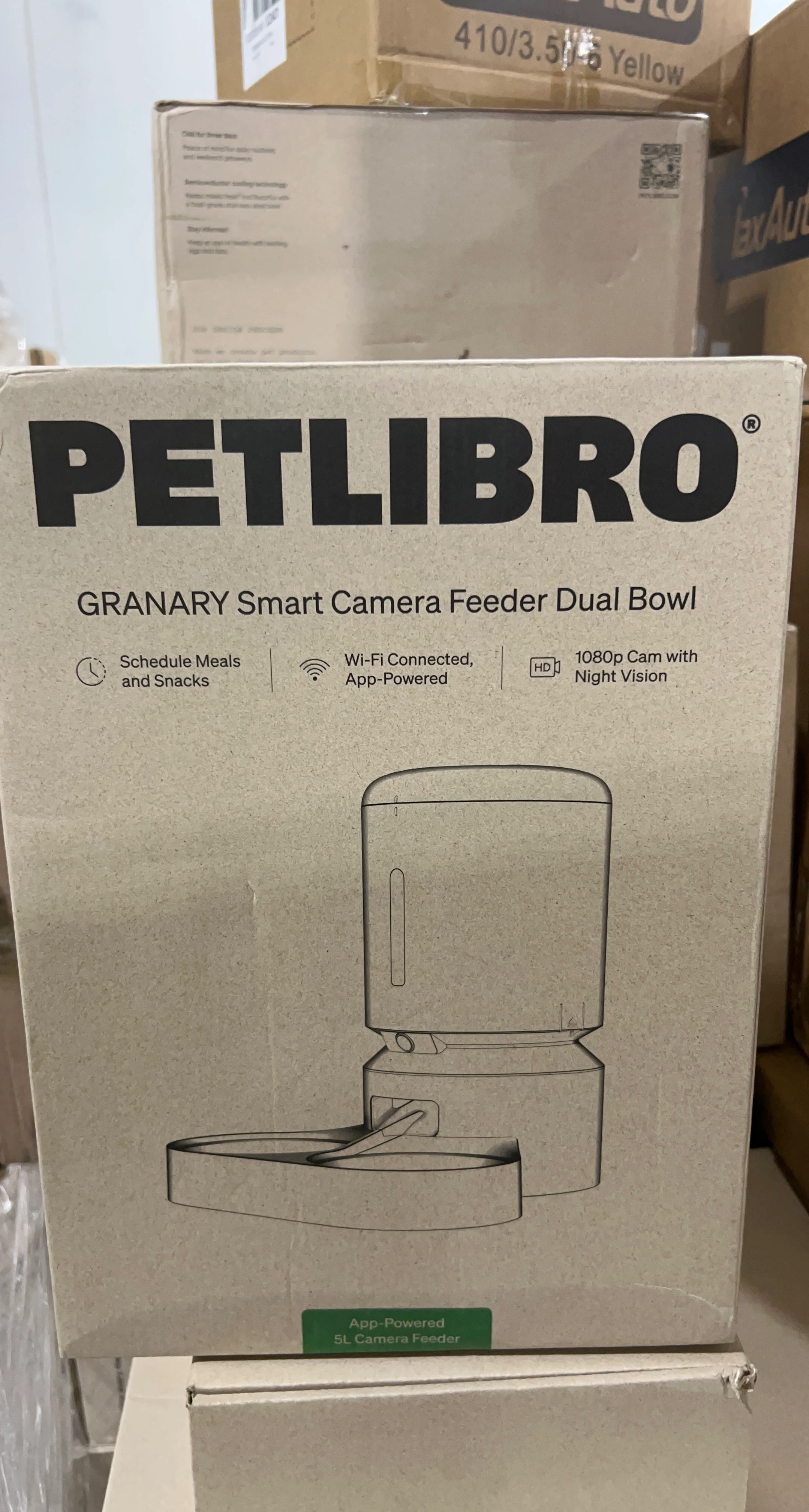 Petlibro Granary Smart Camera Feeder Dual Bowl