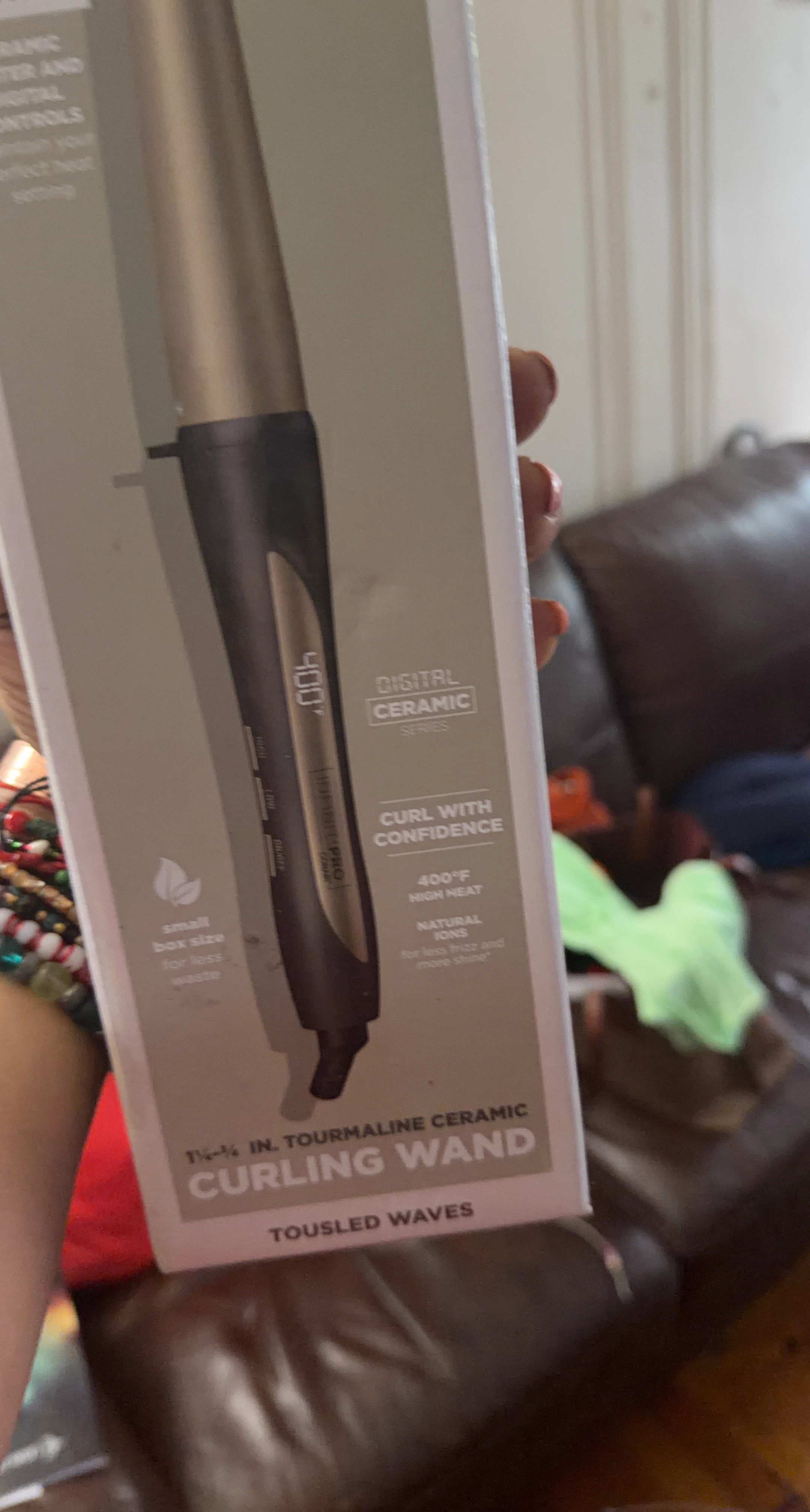 InfinitiPRO by Conair 1 1/4 Inch Tourmaline Ceramic Curling Wand