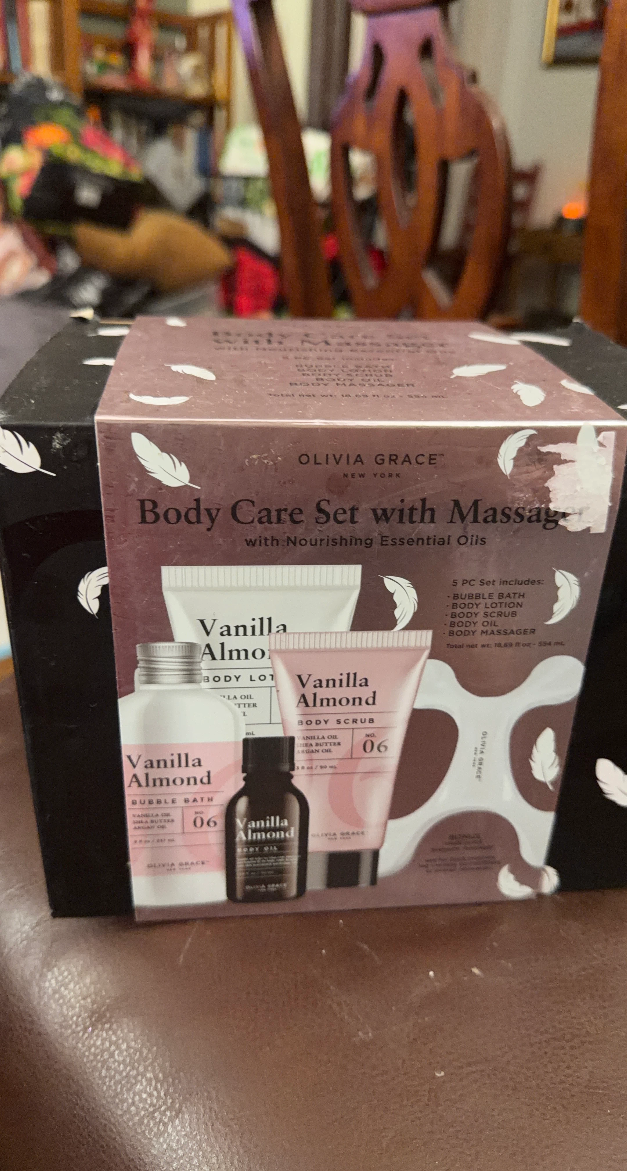 Olivia Grace Vanilla Almond Body Care Set