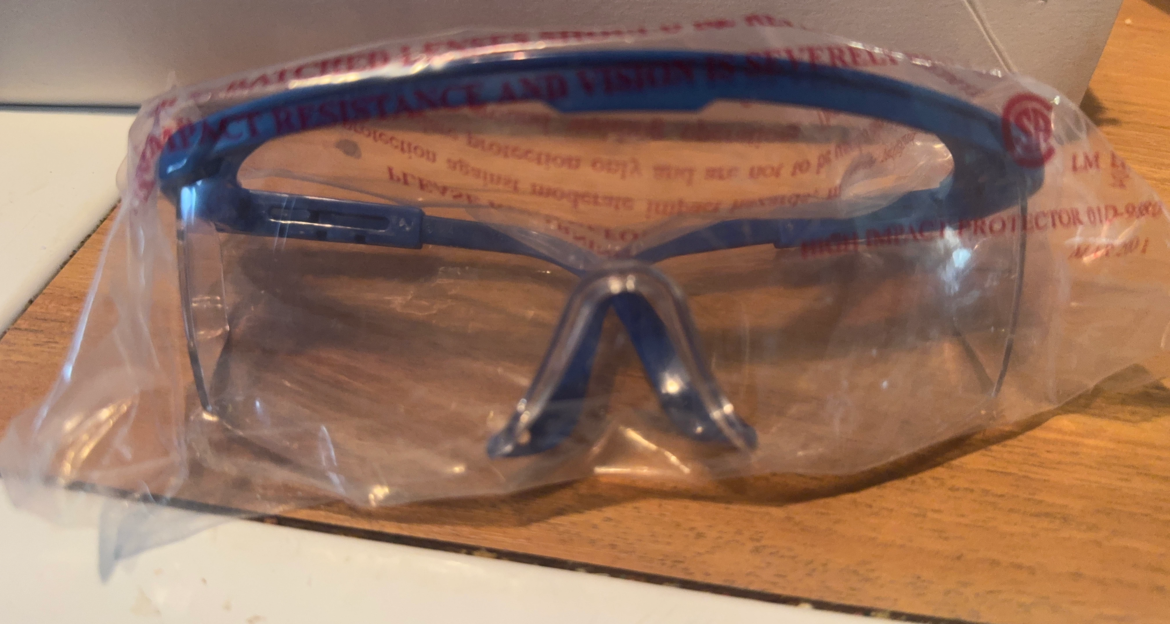 Blue Safety Glasses - photo 2