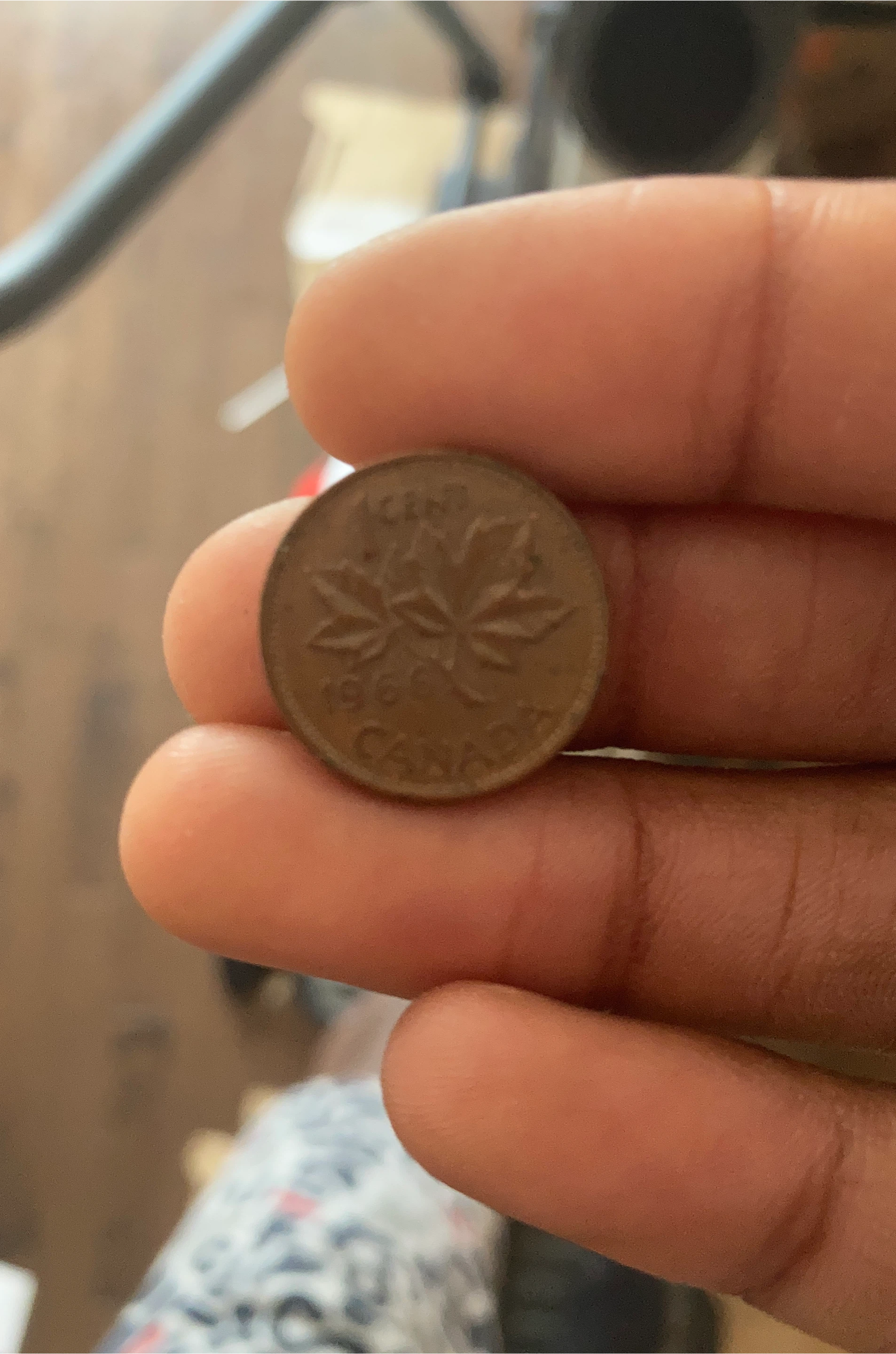 1966 Canadian Penny