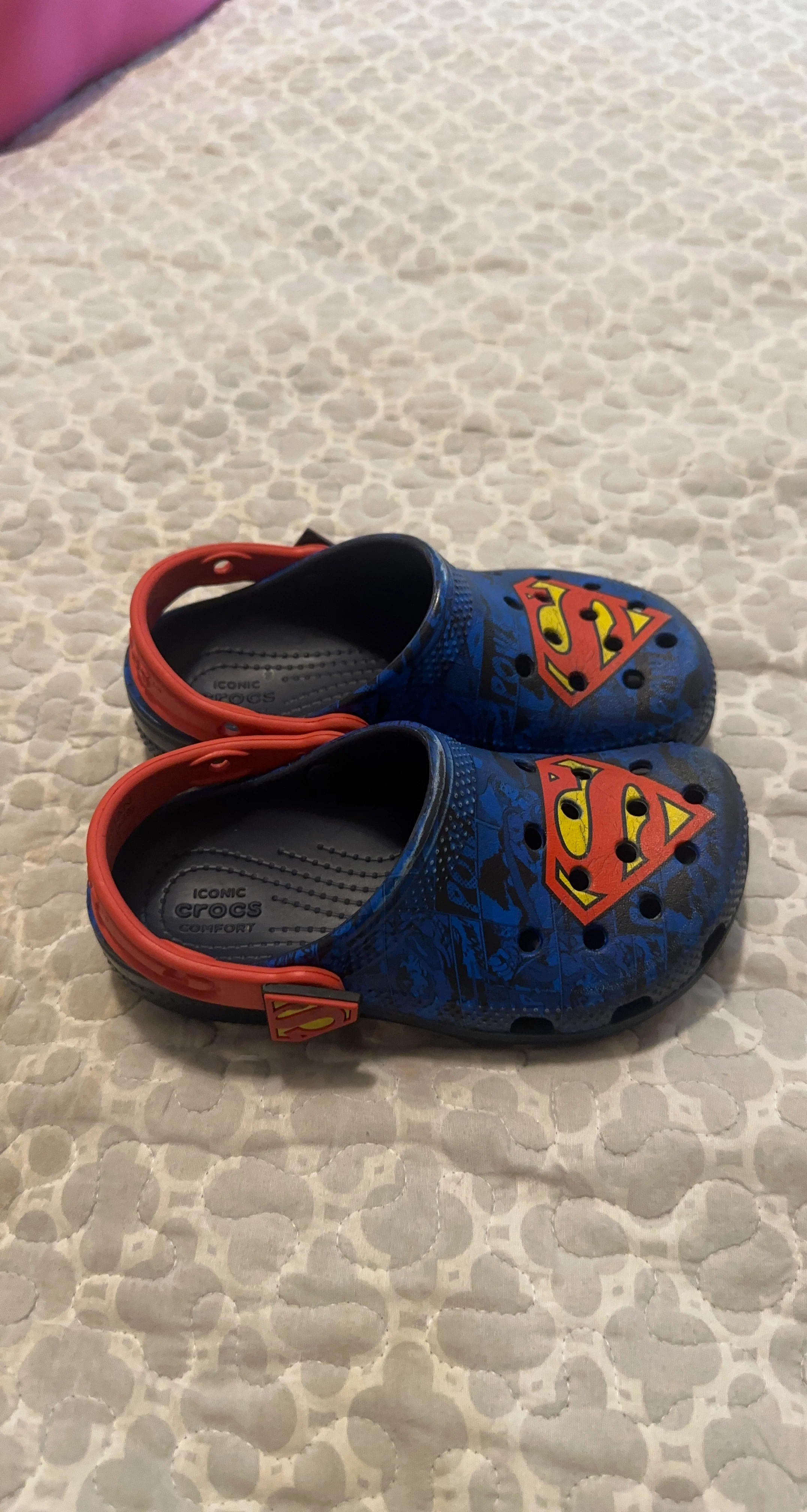 Superman Crocs Kids Size C11