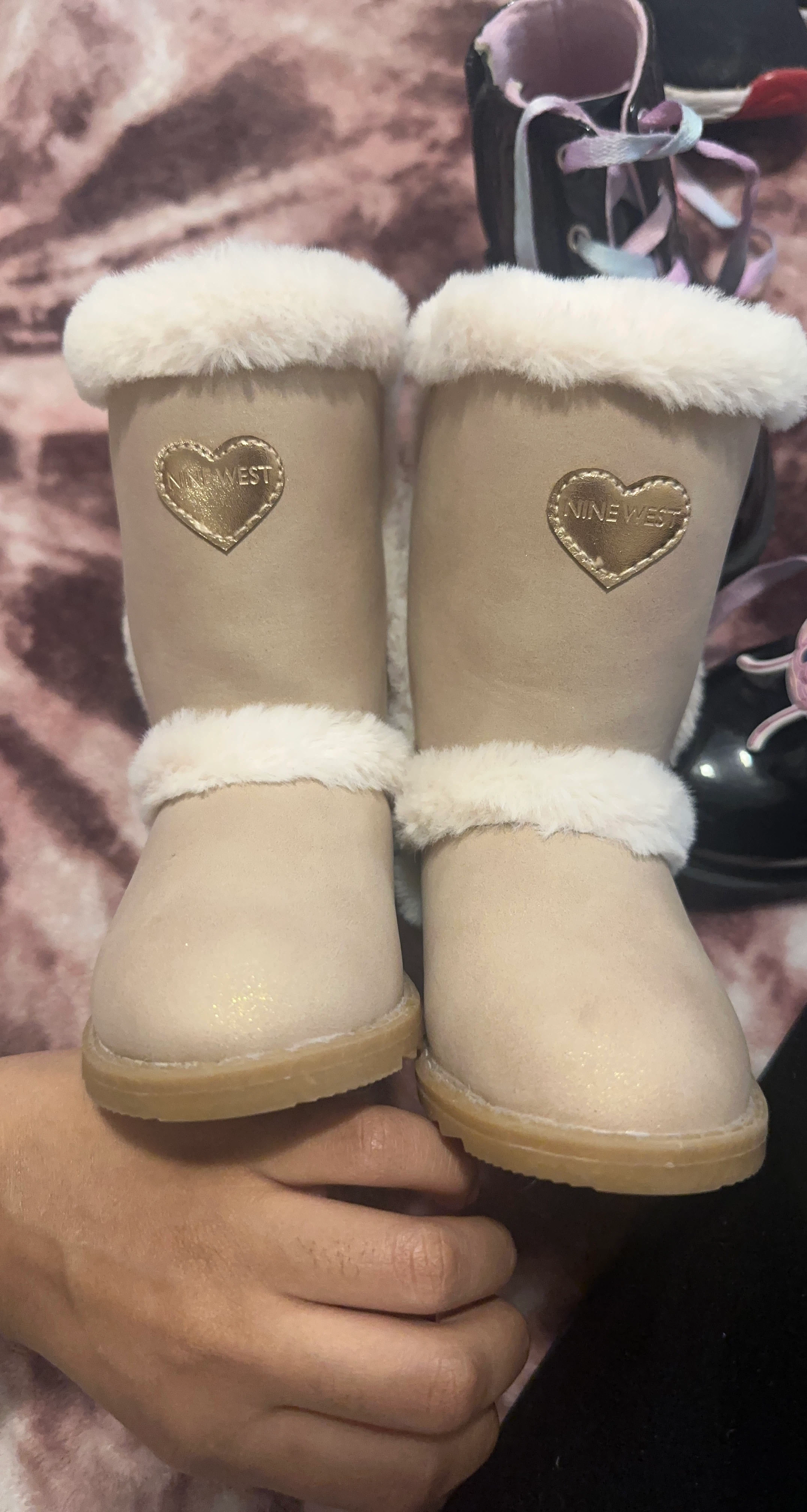 Nine West Girls Beige Boots