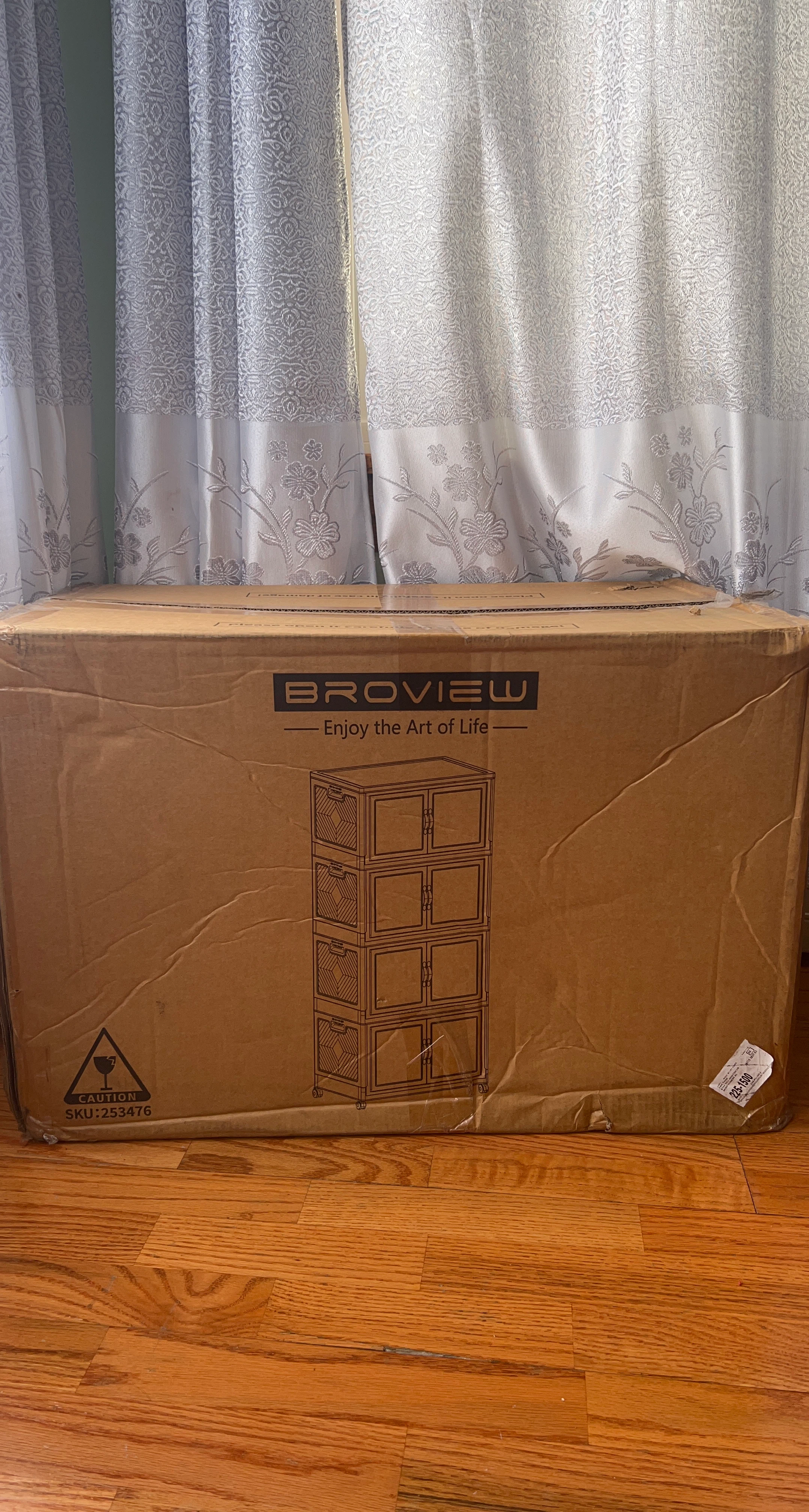 BROVIEW 4-Drawer Storage Cabinet