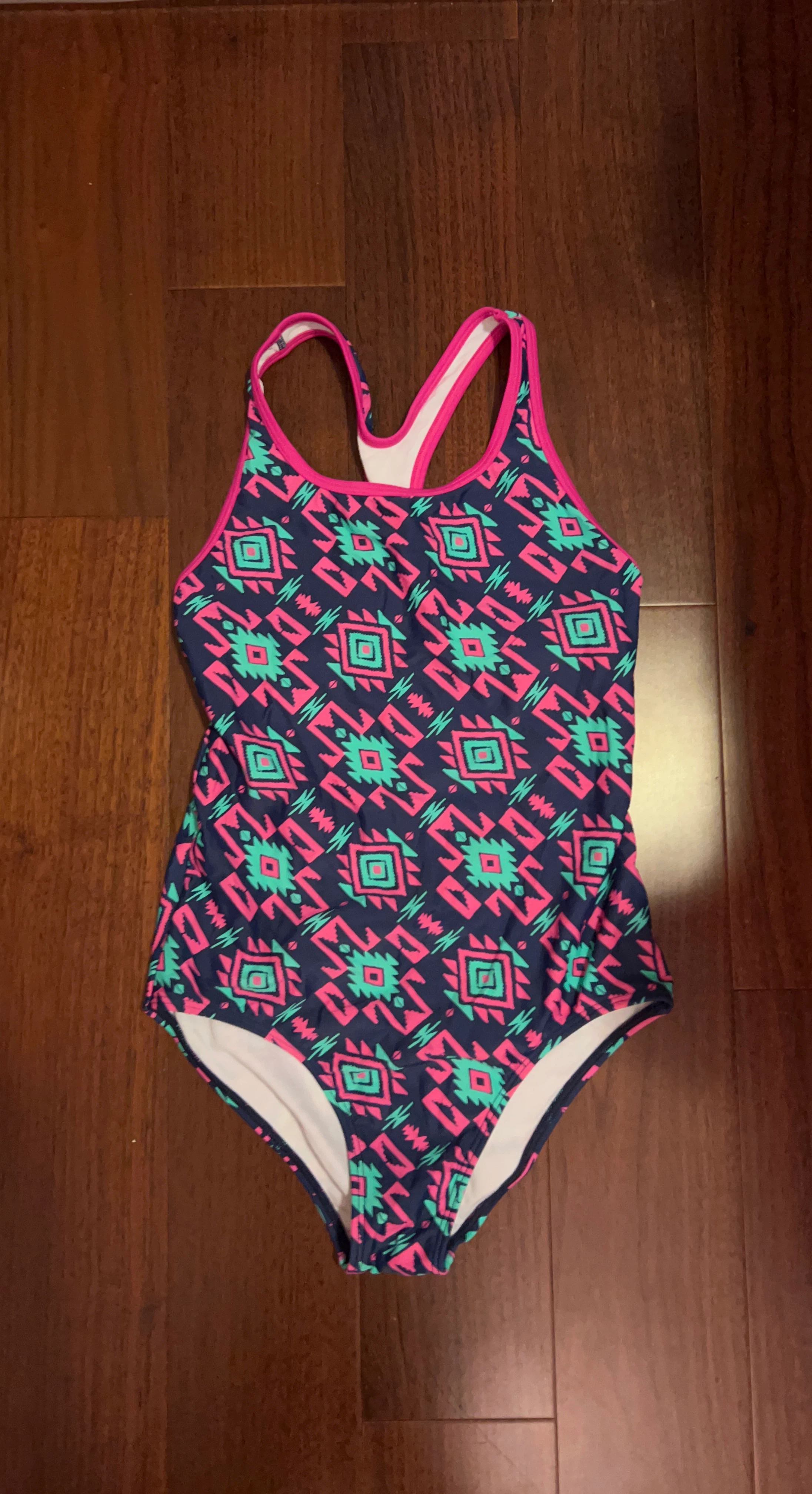 Speedo Girls' One-Piece Swimsuit Size 14