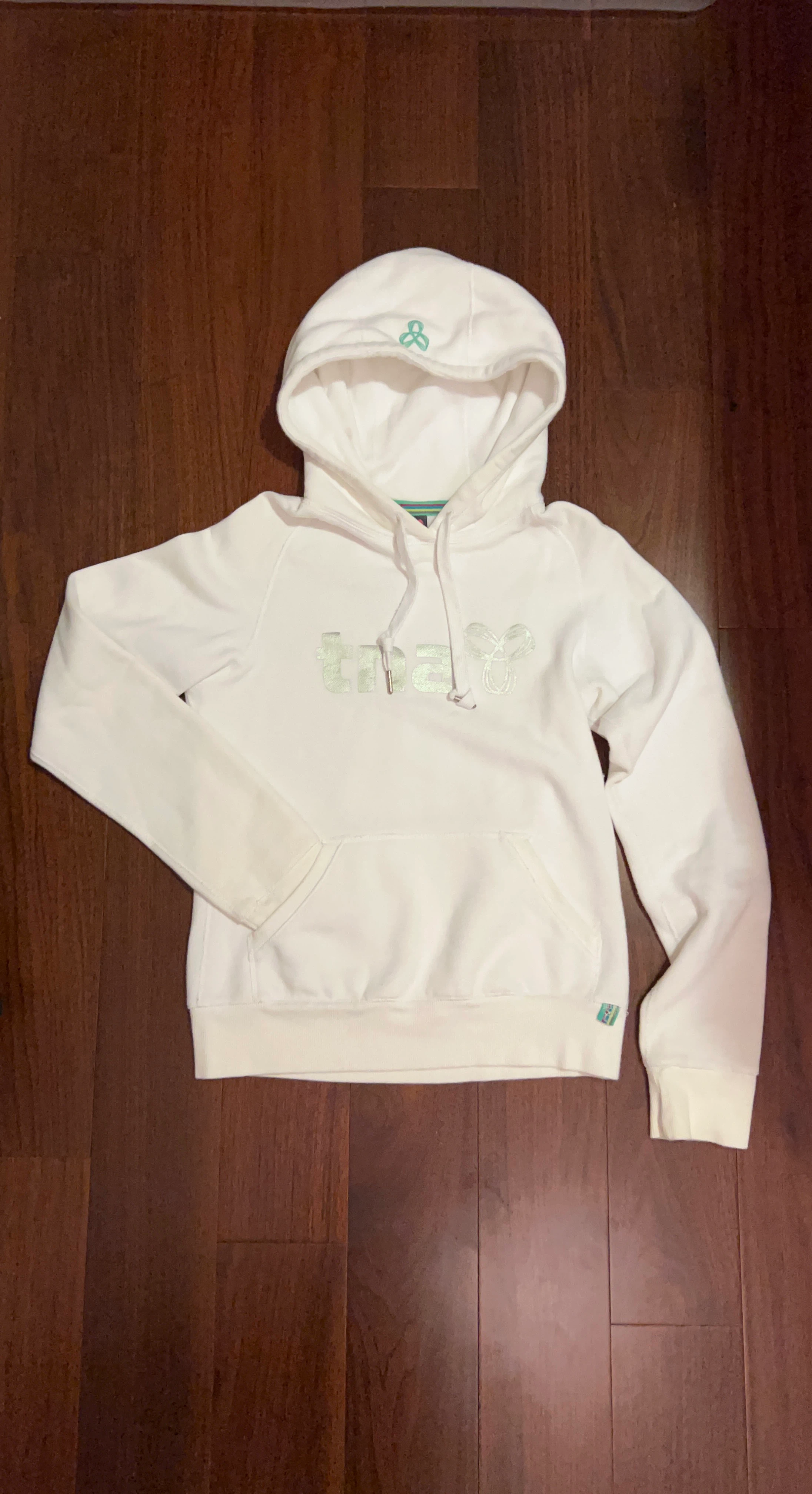 White TNA Hoodie
