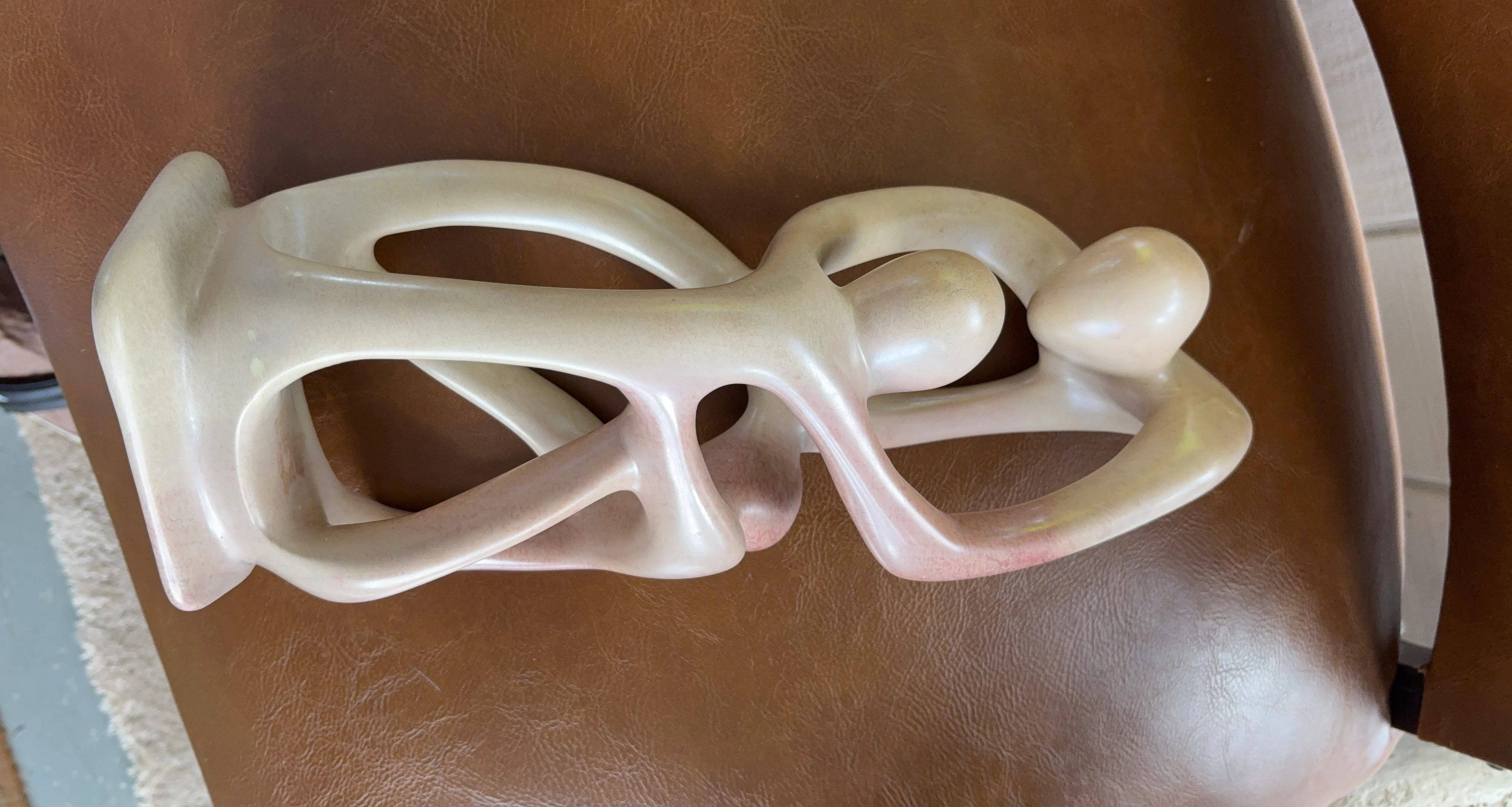 Sculpture of Embracing Figures