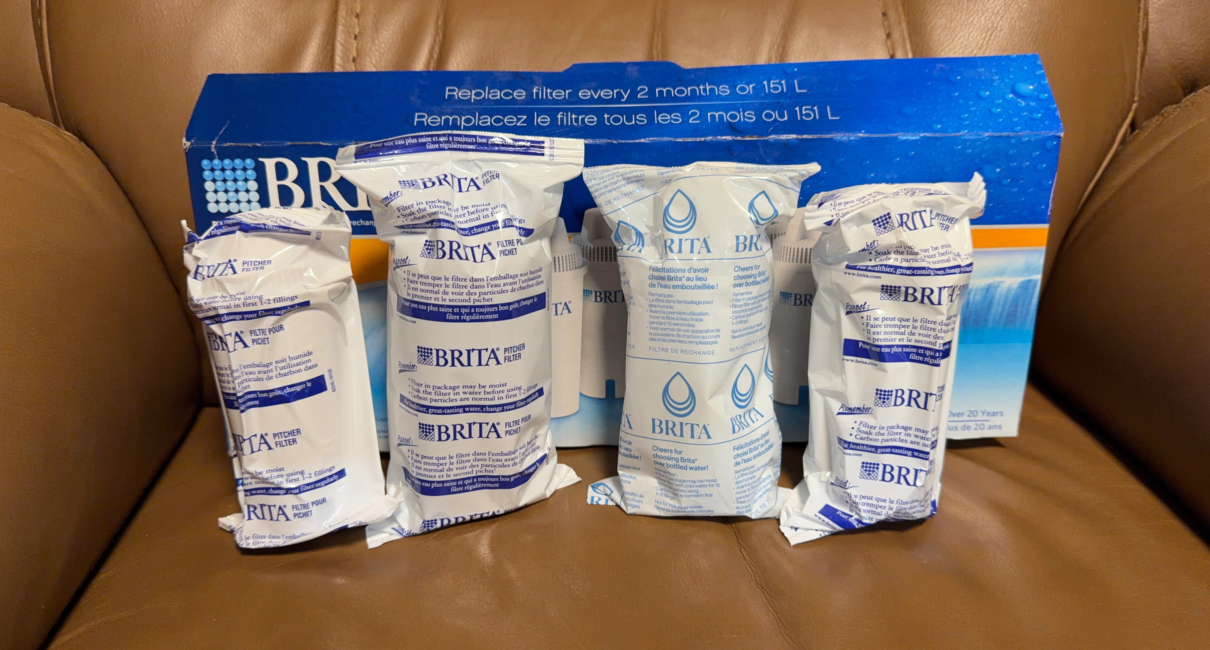 Brita Pitcher Filters - 4 Pack