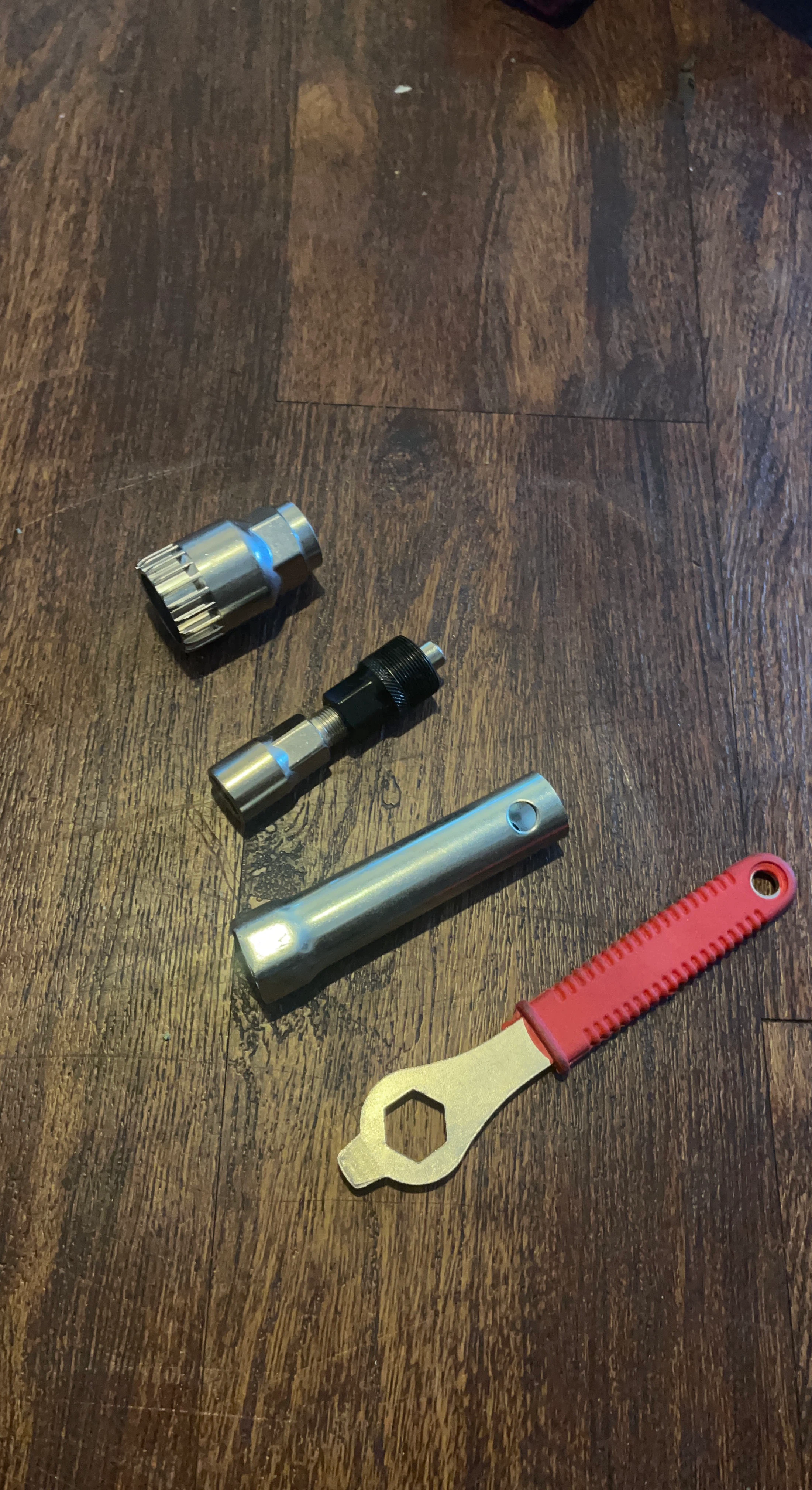 Bicycle Crank Pulley and Bottom Bracket Tool Set
