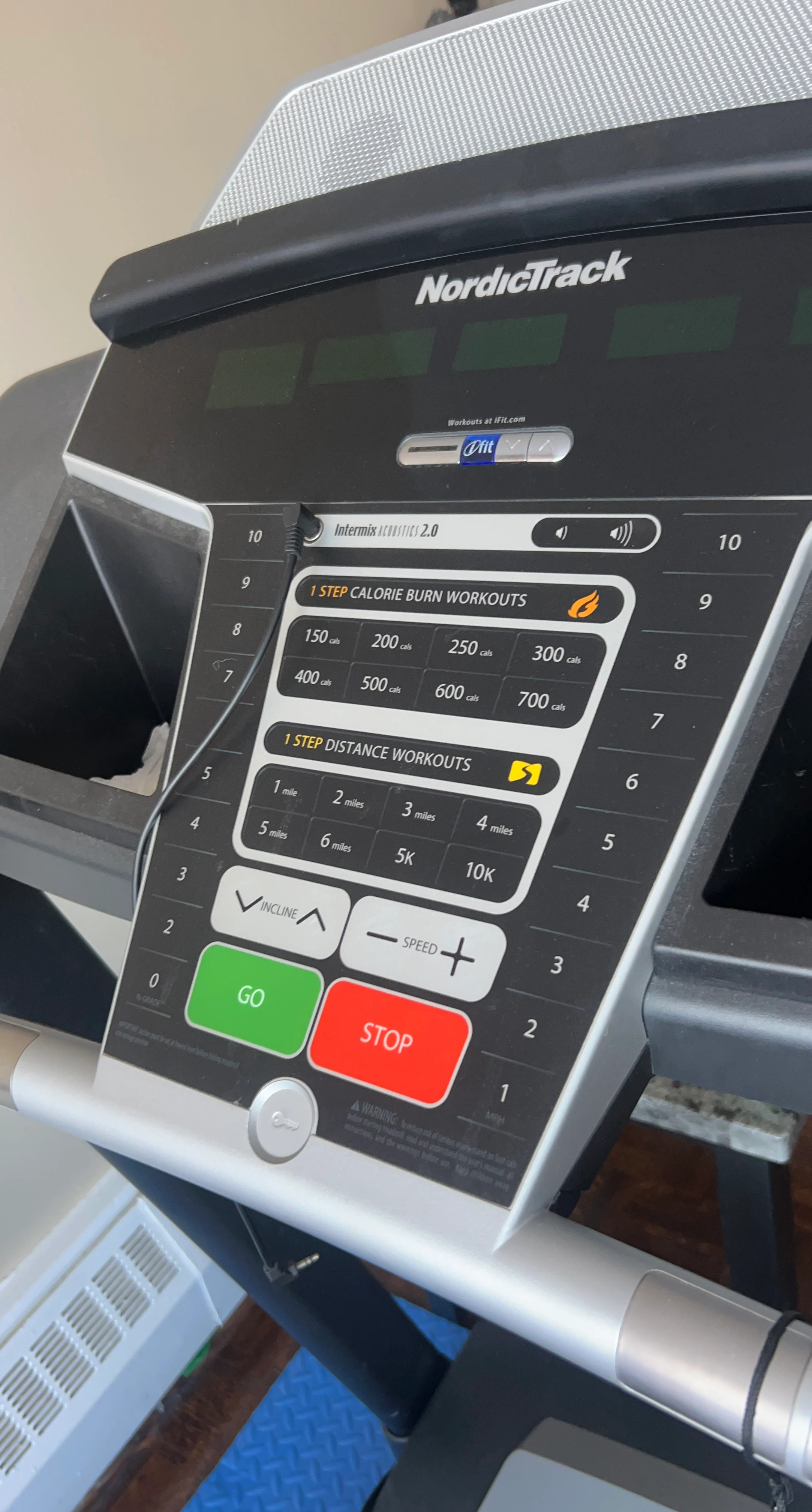 NordicTrack Treadmill Console with iFit