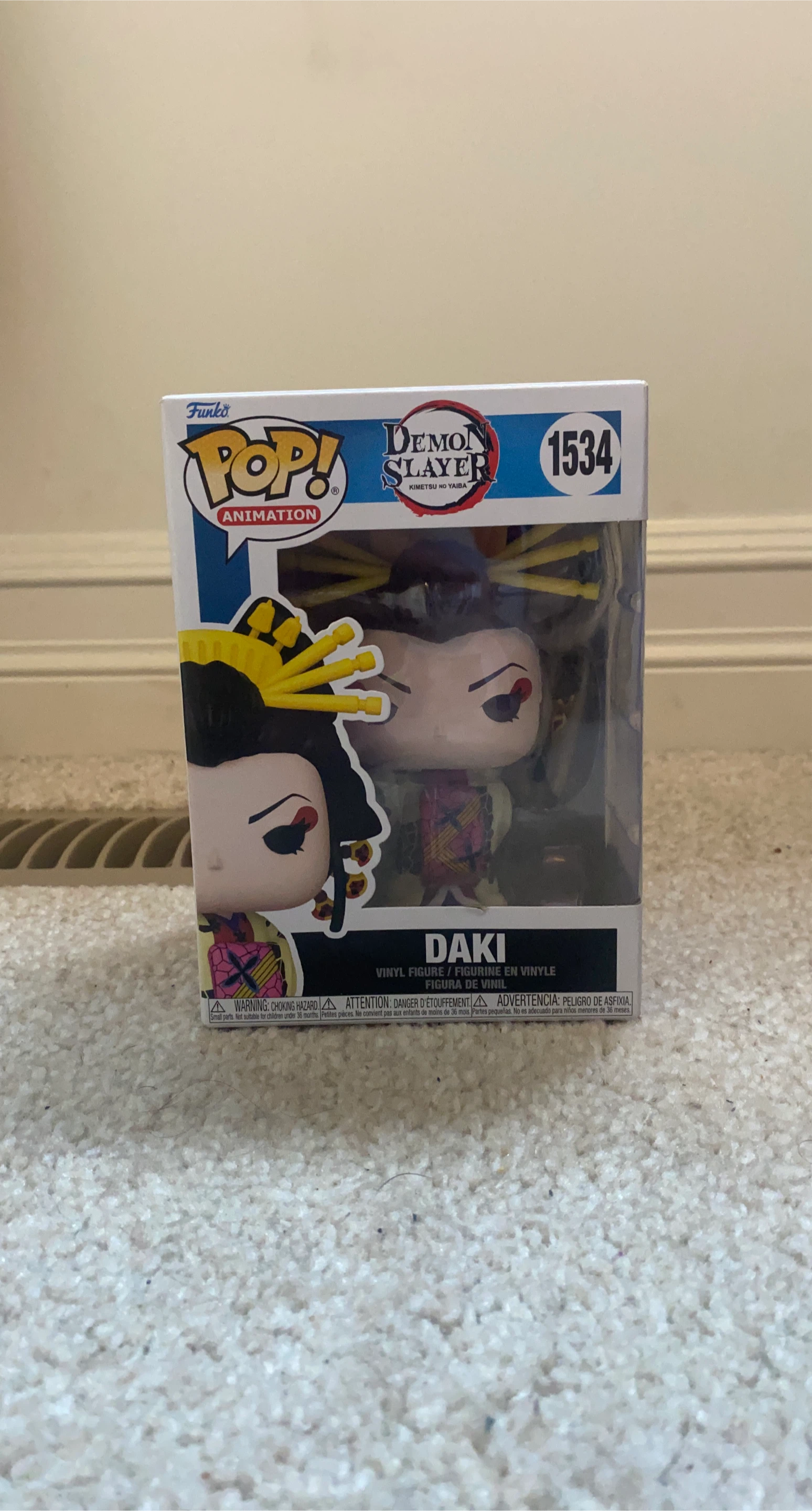 Funko Pop! Demon Slayer Daki #1534 Vinyl Figure
