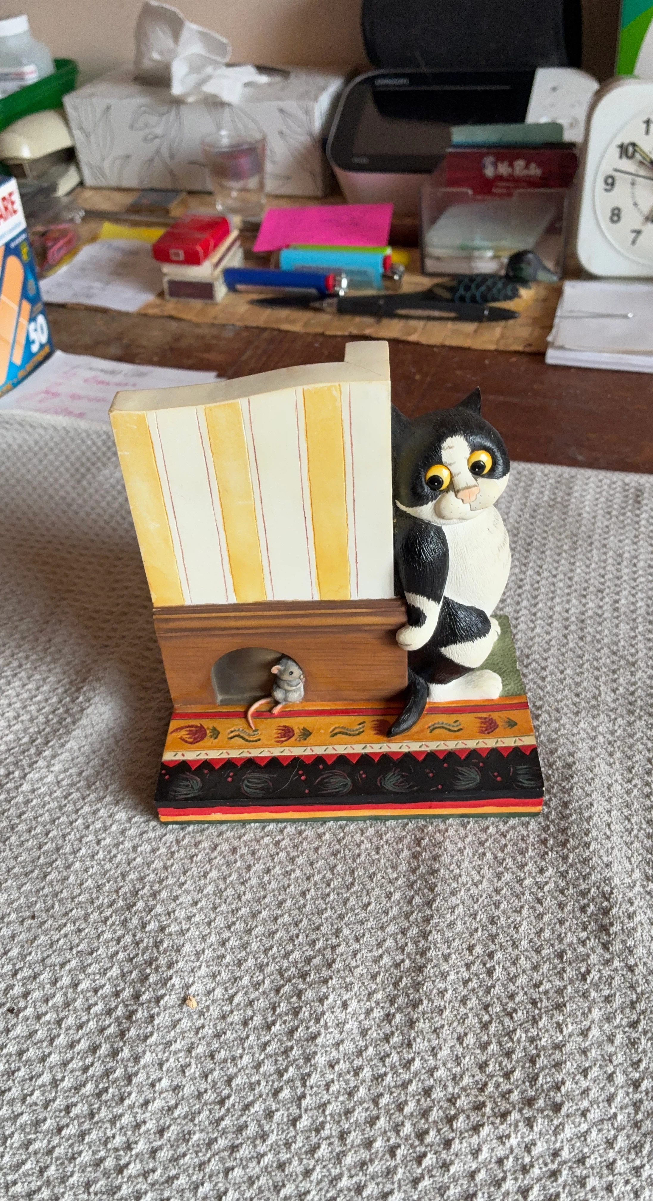 Jim Shore Cat and Mouse Figurine