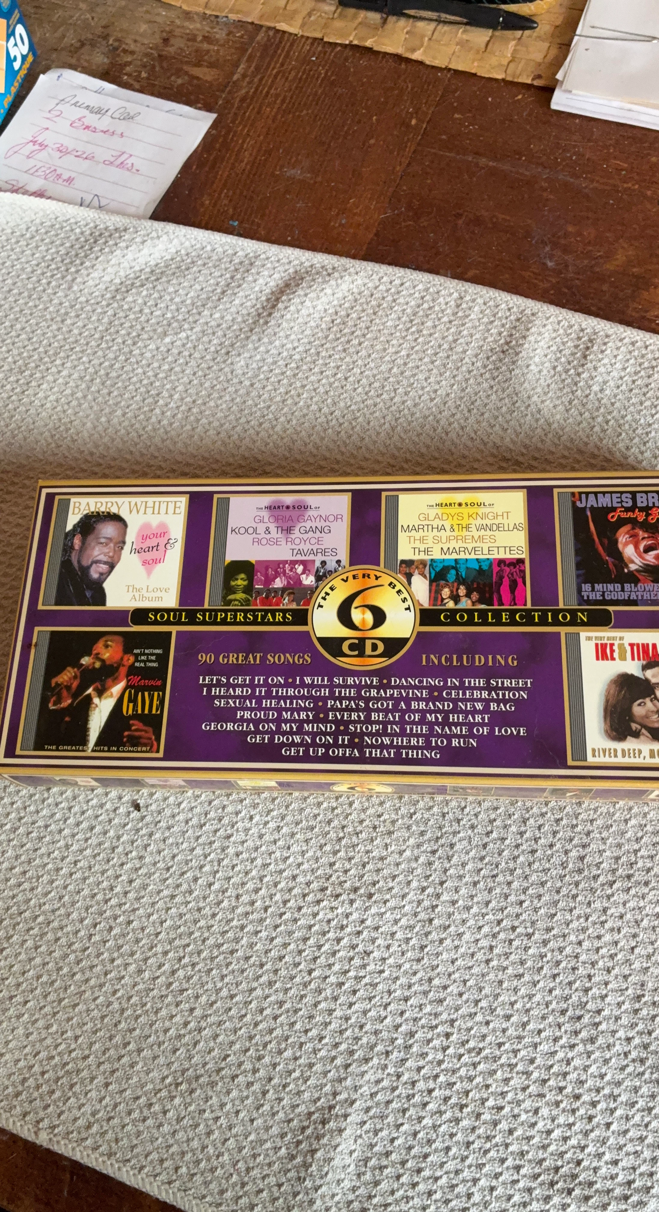The Very Best of Soul Superstars 6 CD Collection