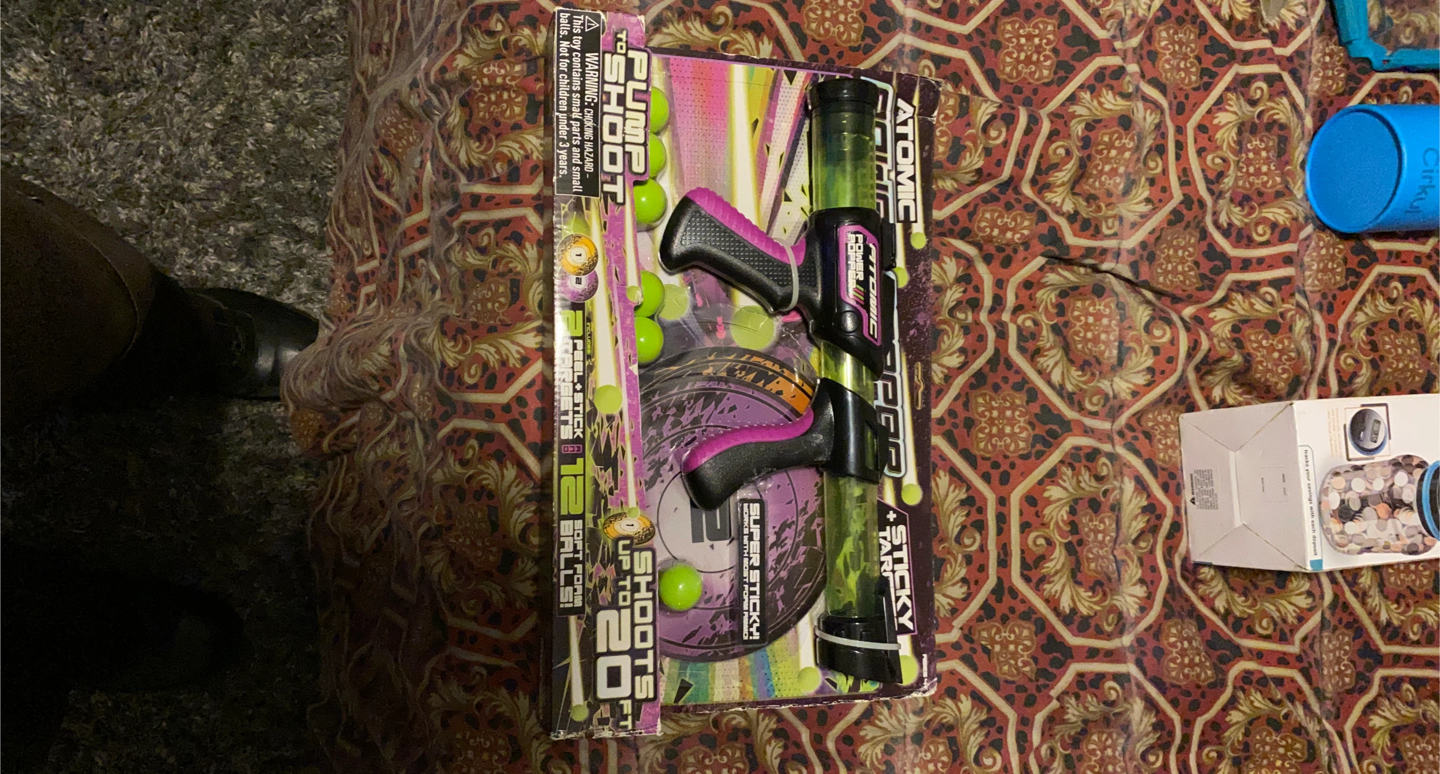 Atomic Power Popper Pump to Shoot Toy Gun