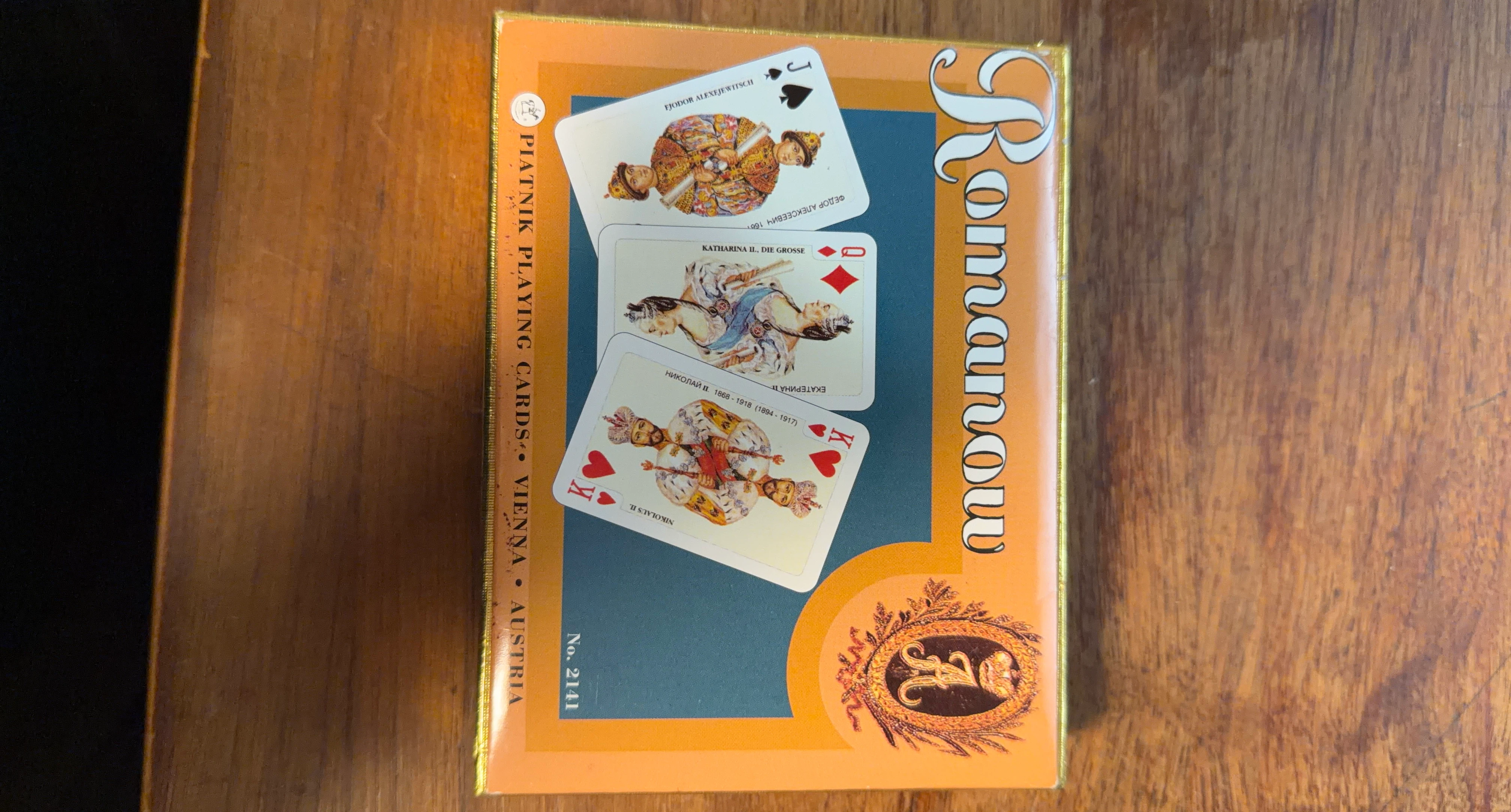 Piatnik Romanov Playing Cards No. 2141