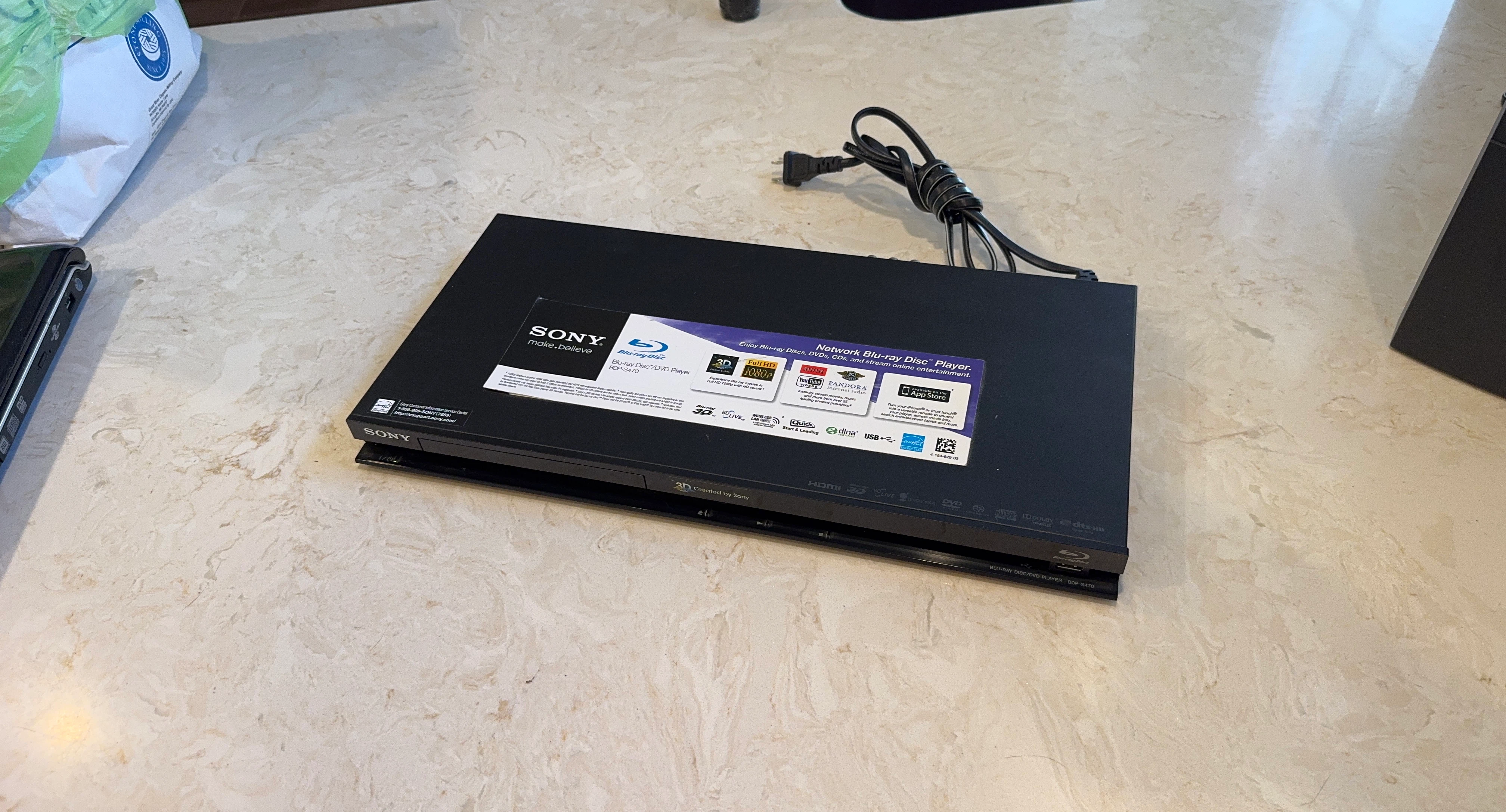Sony BDP-S470 Network Blu-ray Disc Player