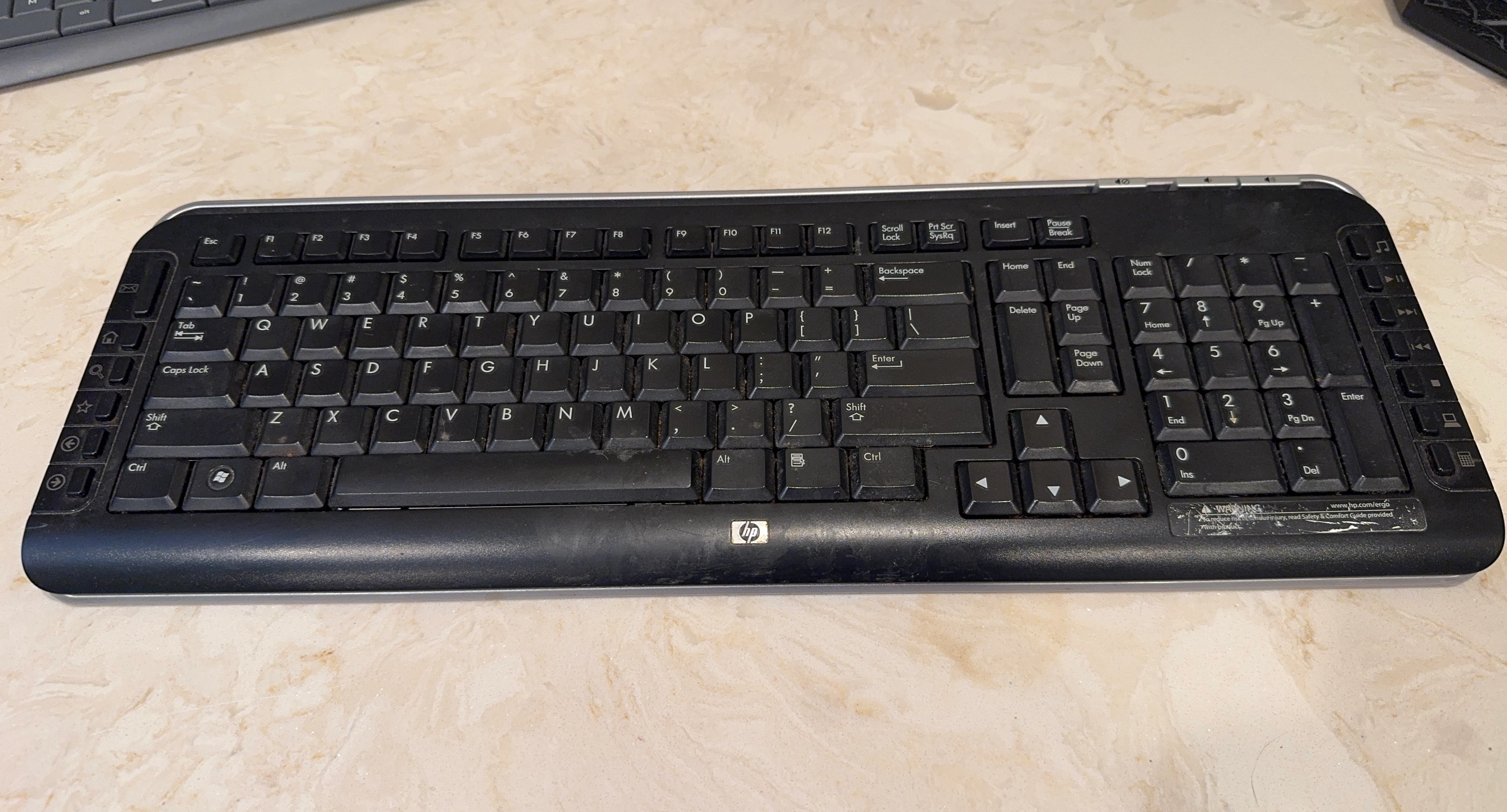 HP Wired Keyboard