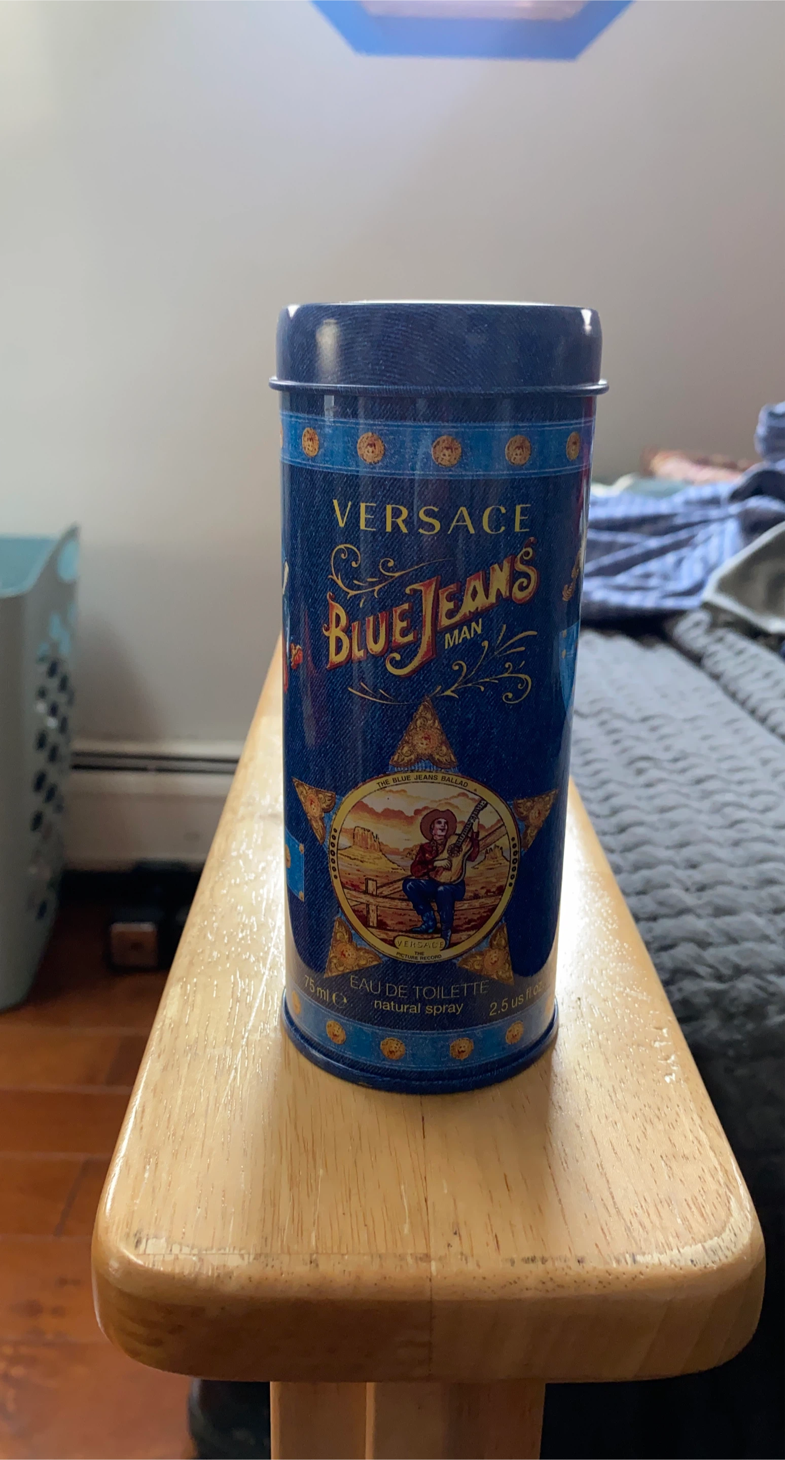 Versace Blue Jeans Eau de Toilette Natural Spray for Men, 75ml