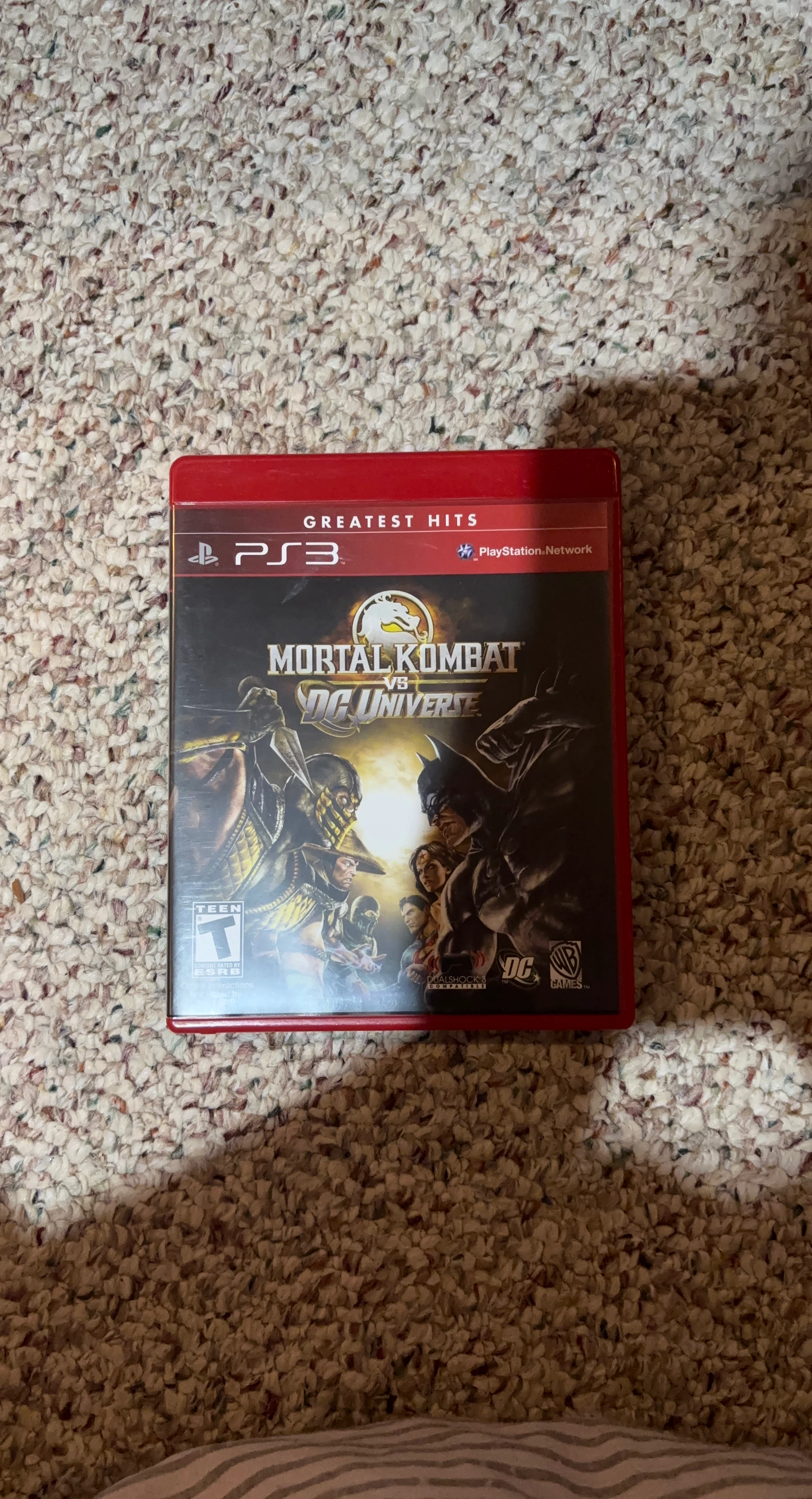 Mortal Kombat vs DC Universe Greatest Hits PS3 Game