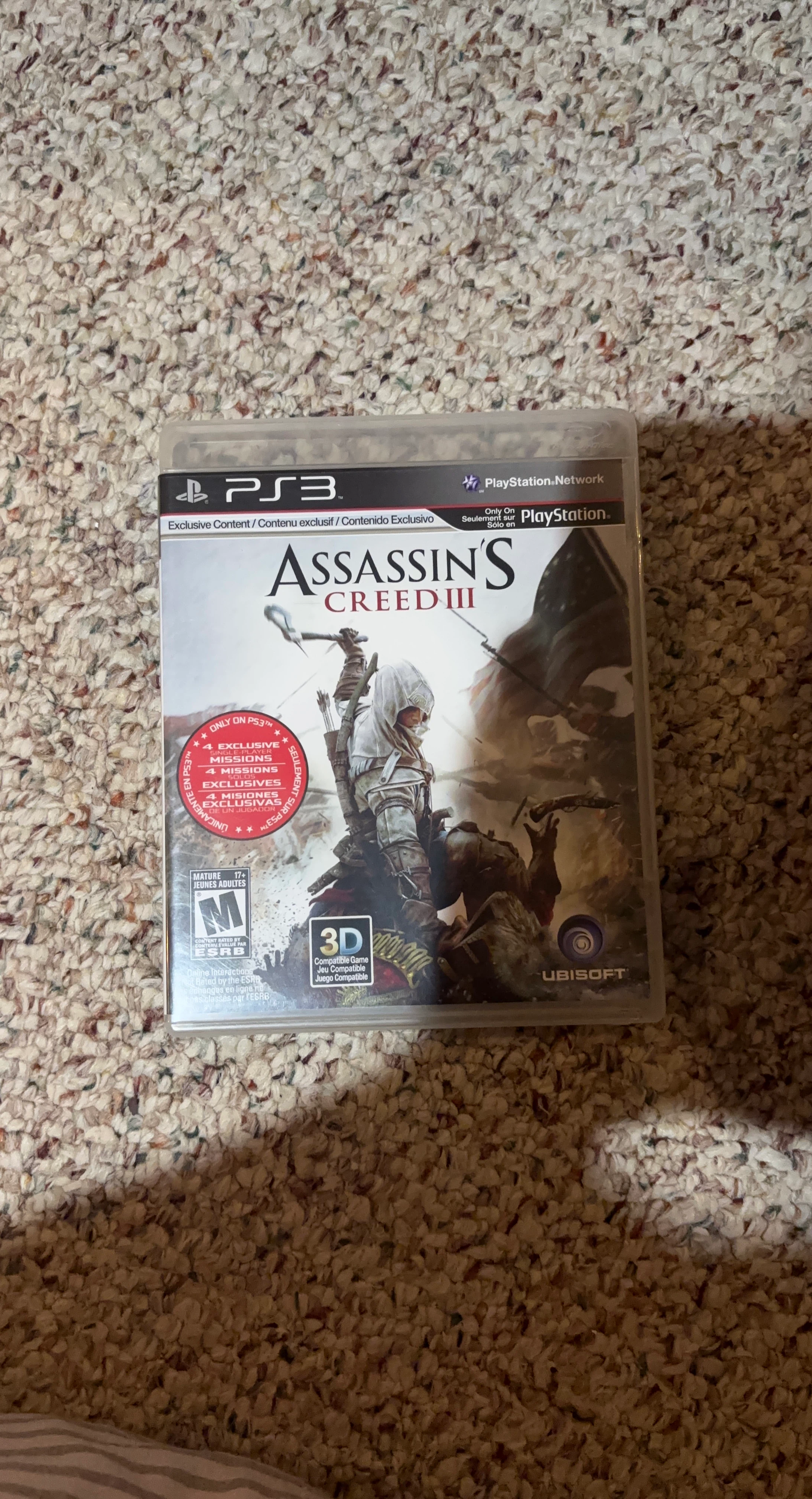 Assassin's Creed III for PS3