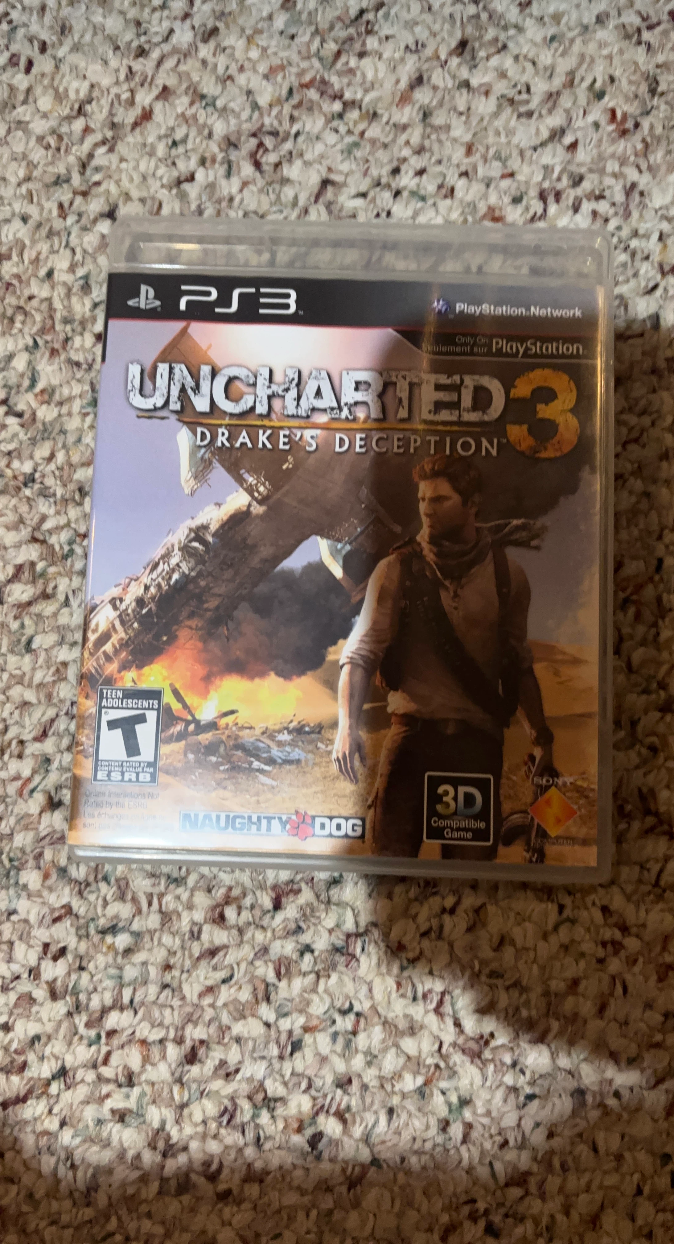 Uncharted 3 Drake's Deception PS3 Game
