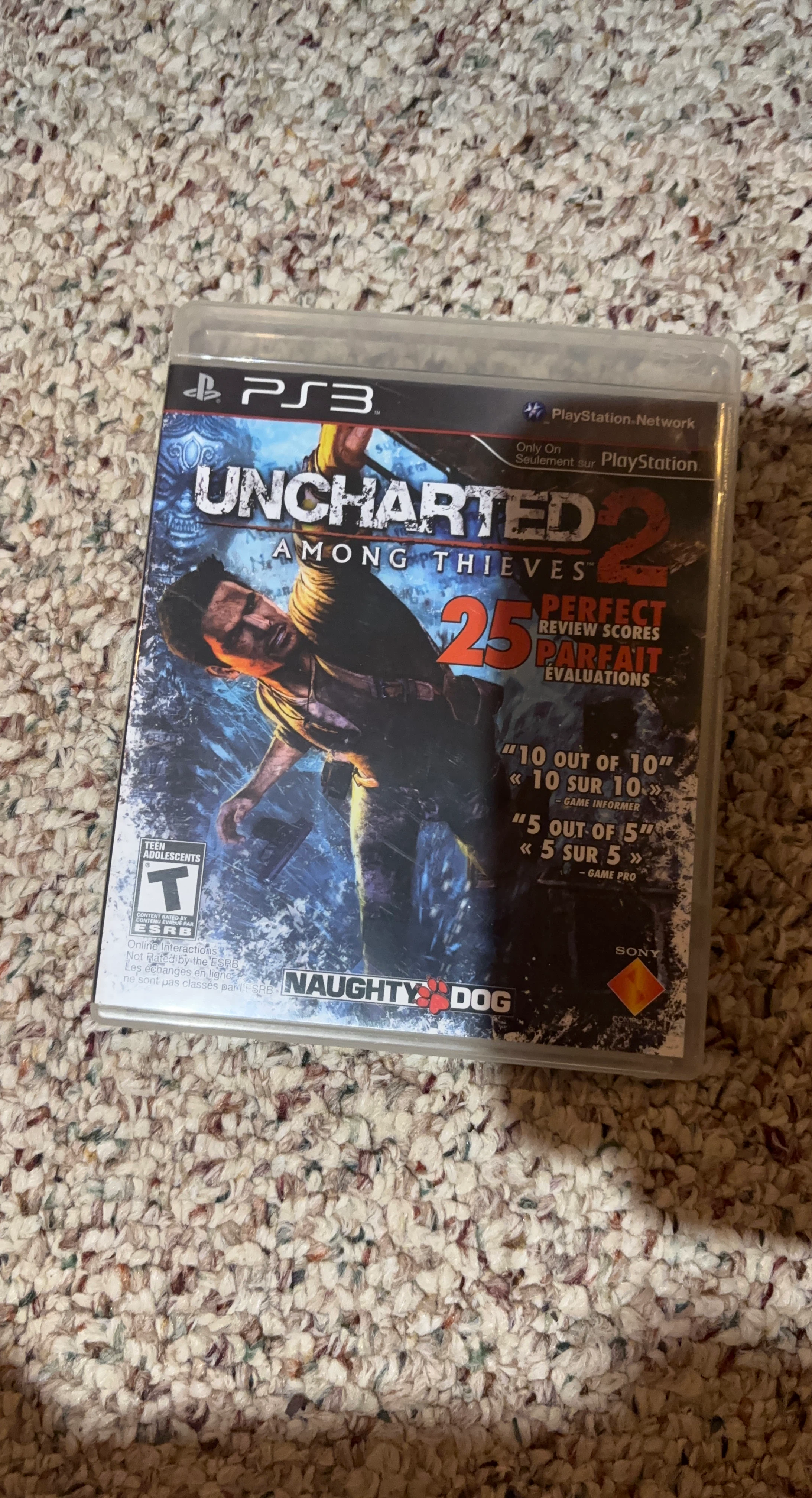 Uncharted 2: Among Thieves PS3 Video Game