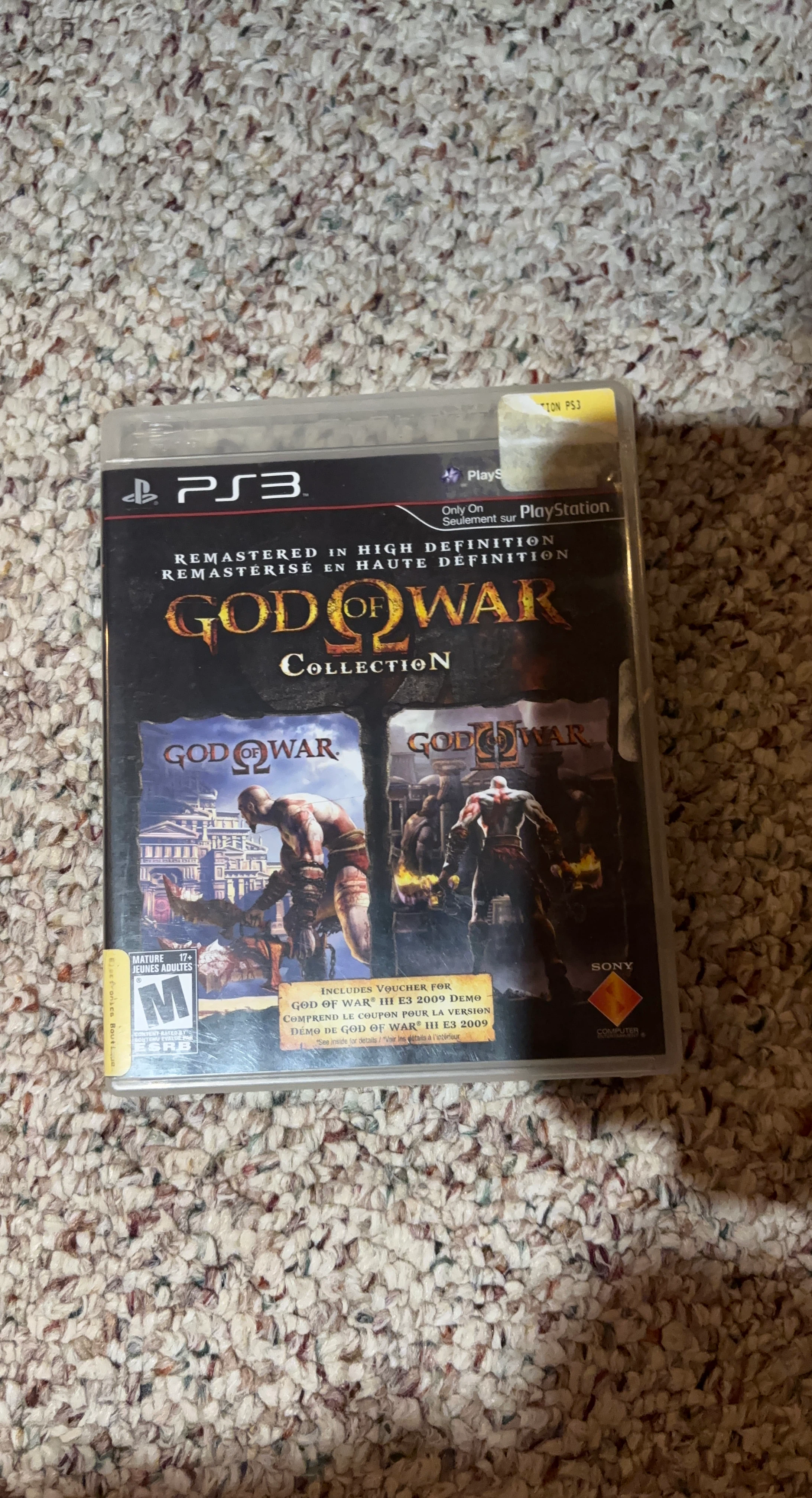 God of War Collection PS3 Game