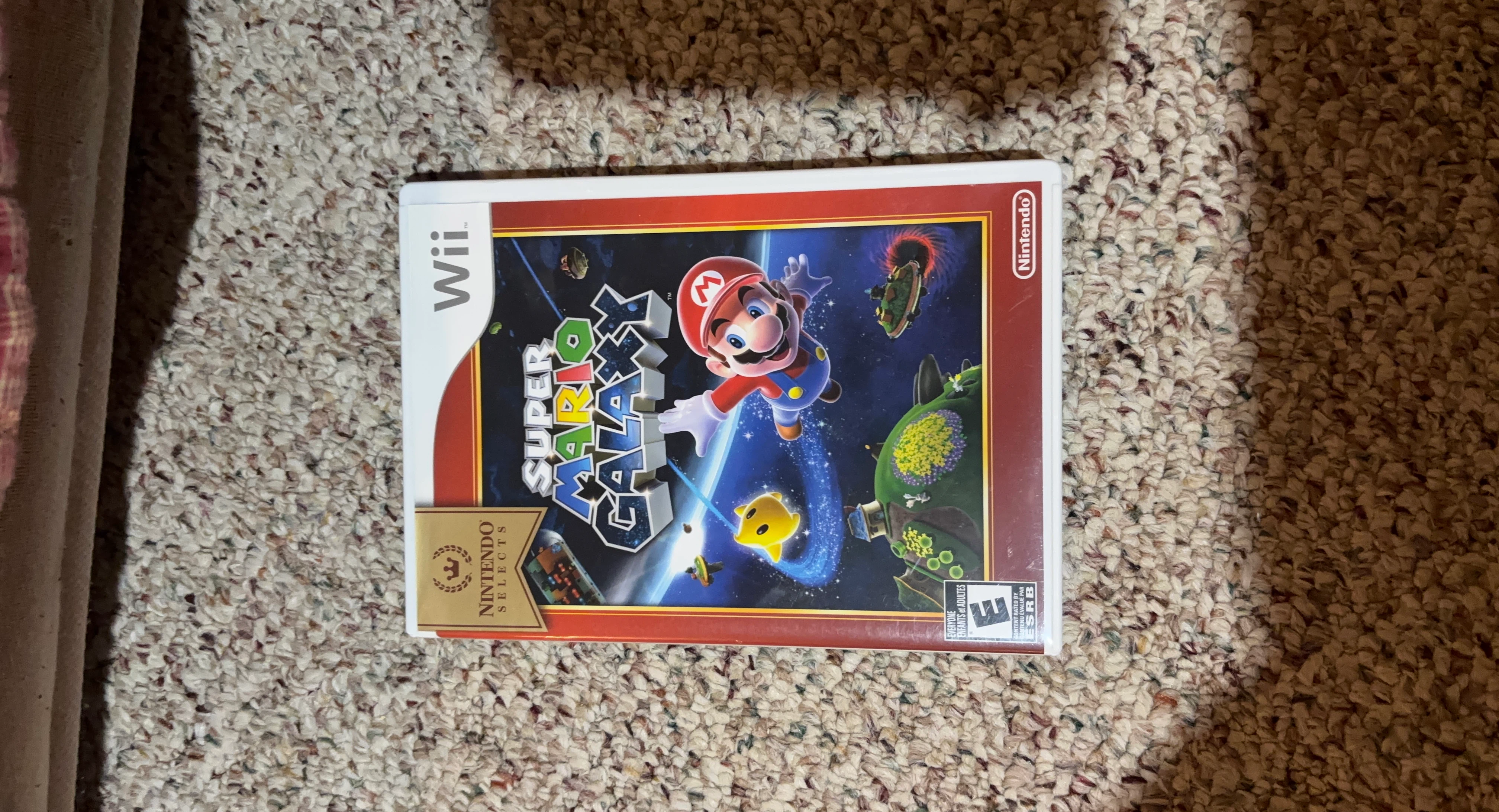 Nintendo Wii Super Mario Galaxy Game