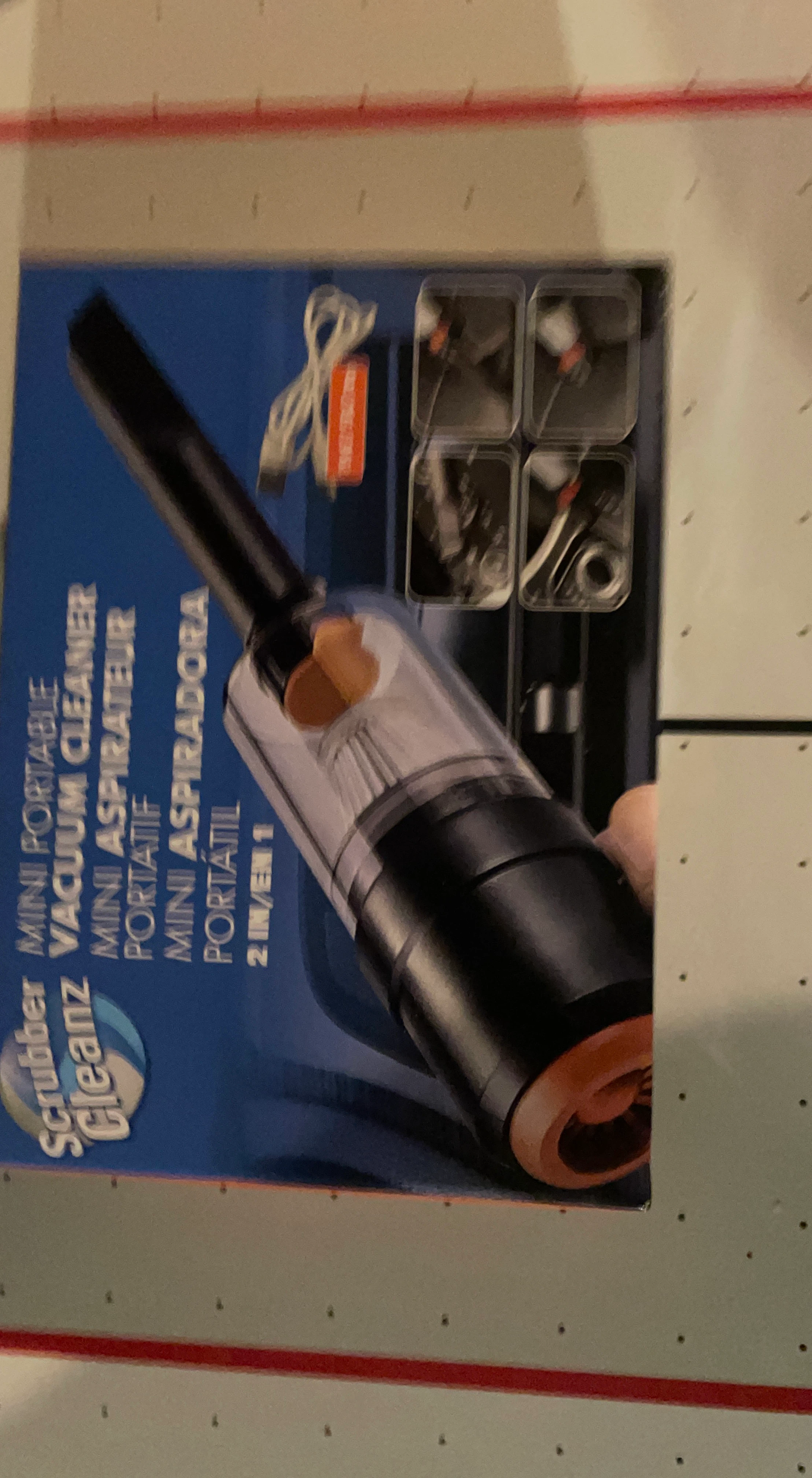 Scrubber Cleanz Mini Portable Vacuum Cleaner