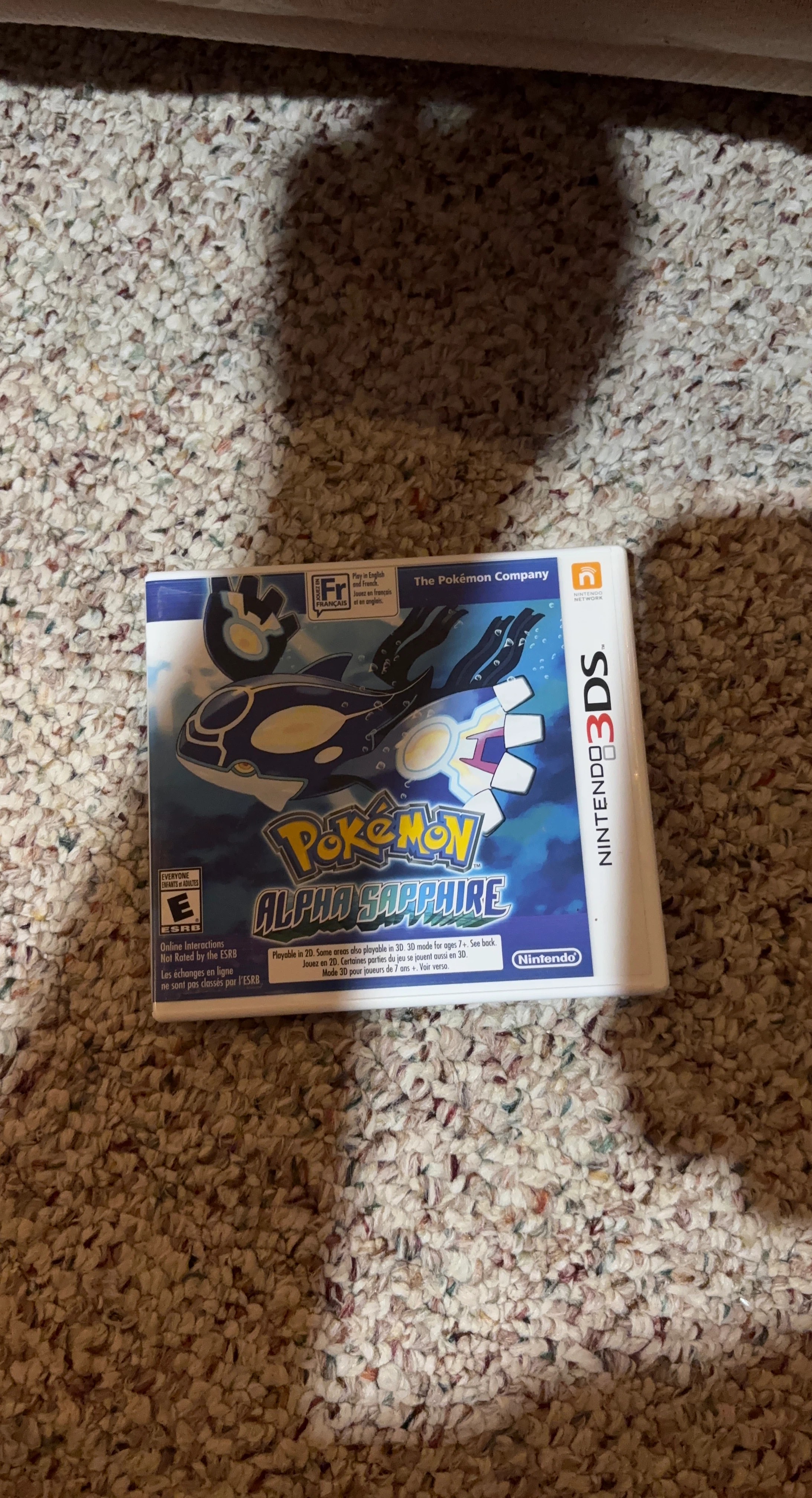 Nintendo 3DS Pokémon Alpha Sapphire Game