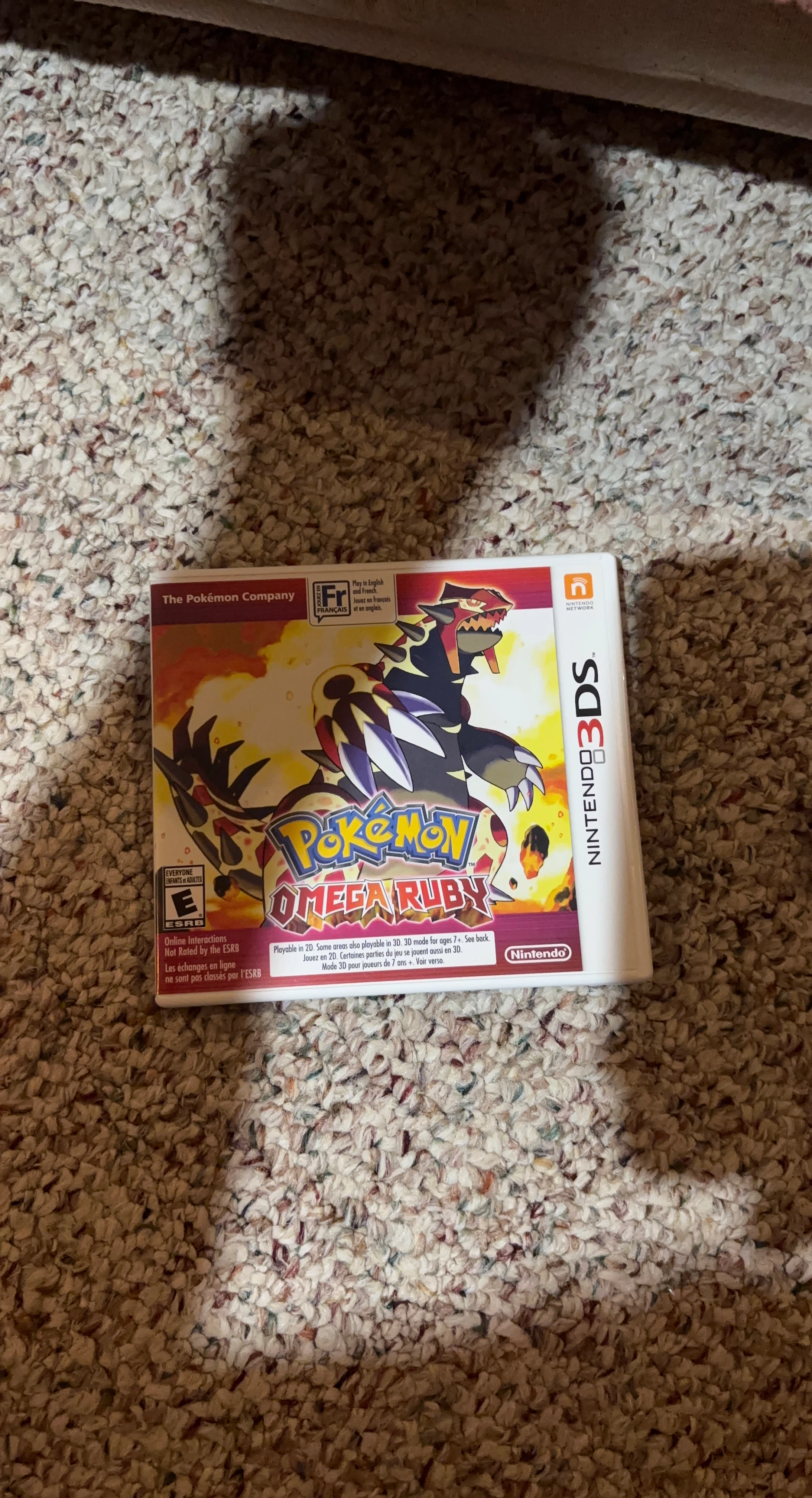 Nintendo 3DS Pokemon Omega Ruby Game