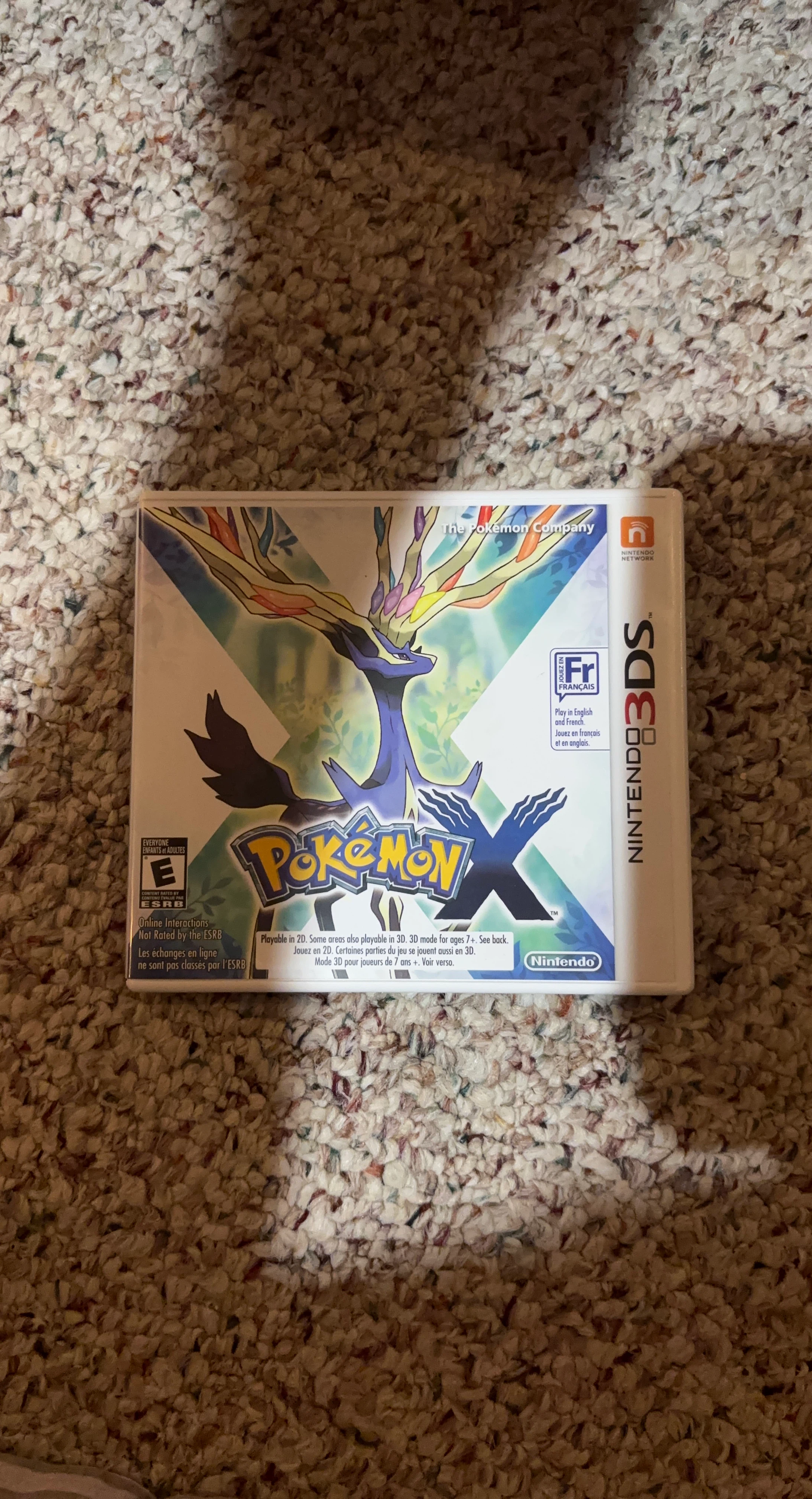 Pokémon X Nintendo 3DS Game