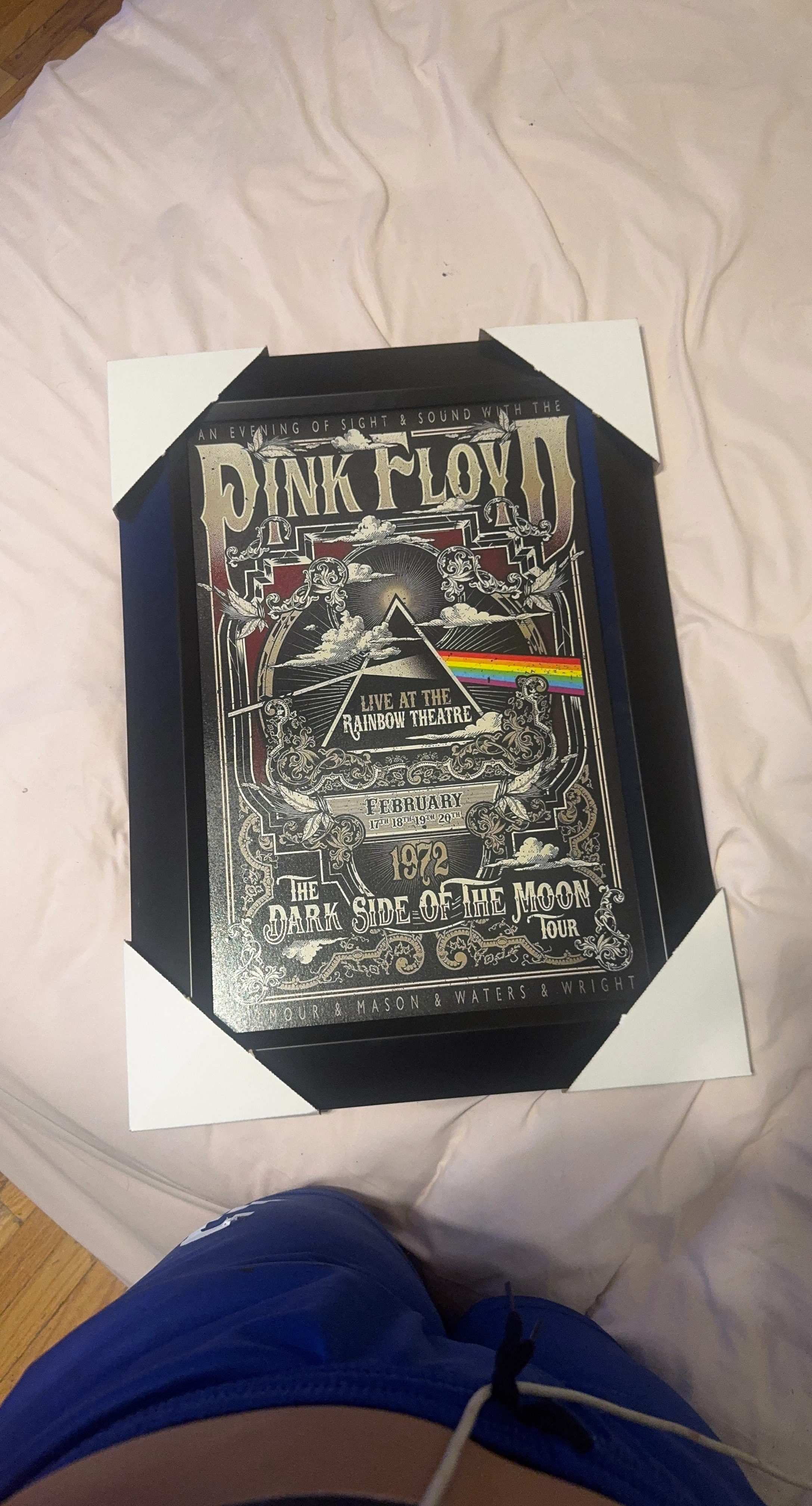 Pink Floyd The Dark Side of the Moon Tour Poster