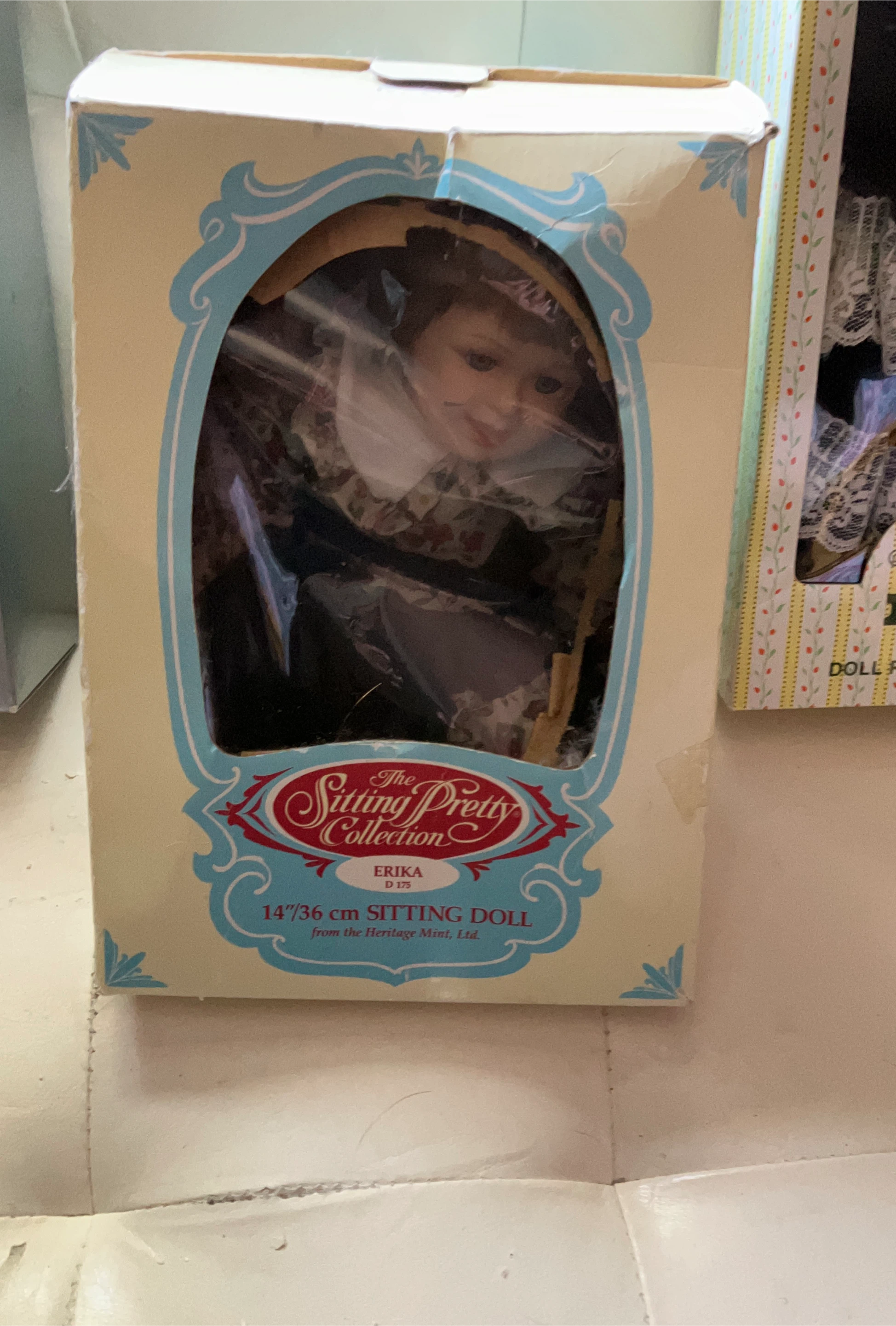 The Sitting Pretty Collection Erika 14" Doll