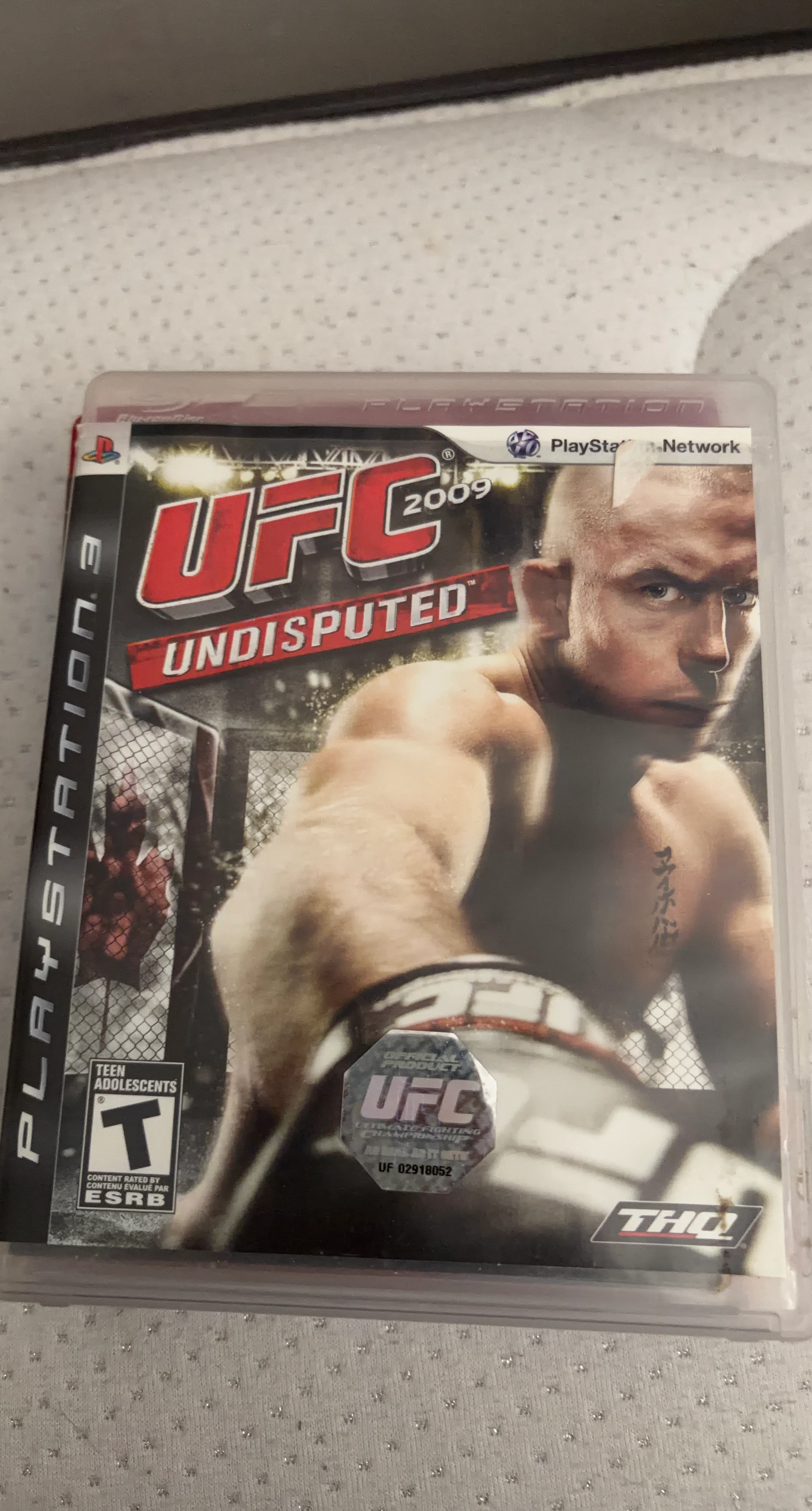 PlayStation 3 UFC 2009 Undisputed Video Game