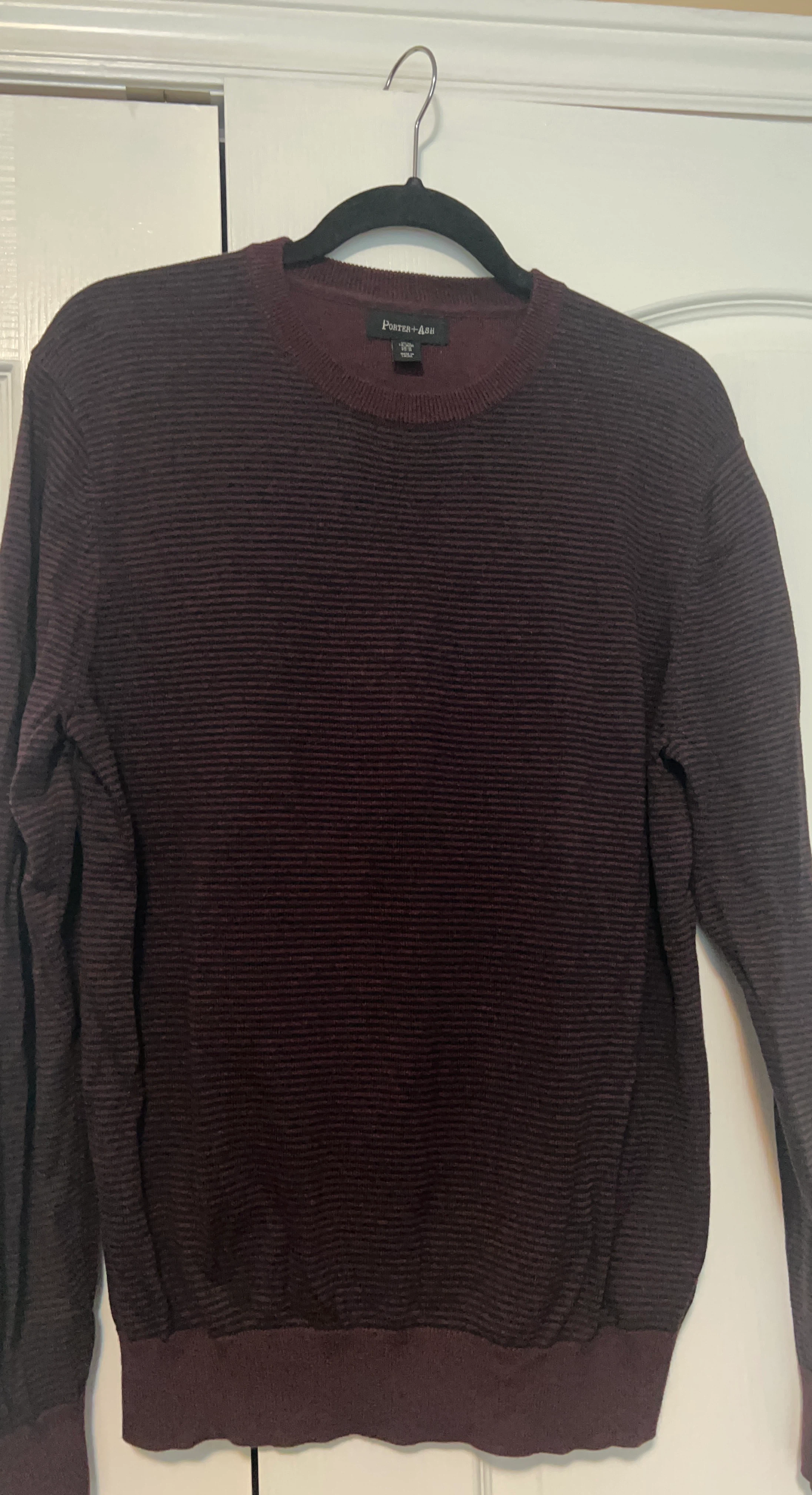 Porter + Ash Striped Sweater