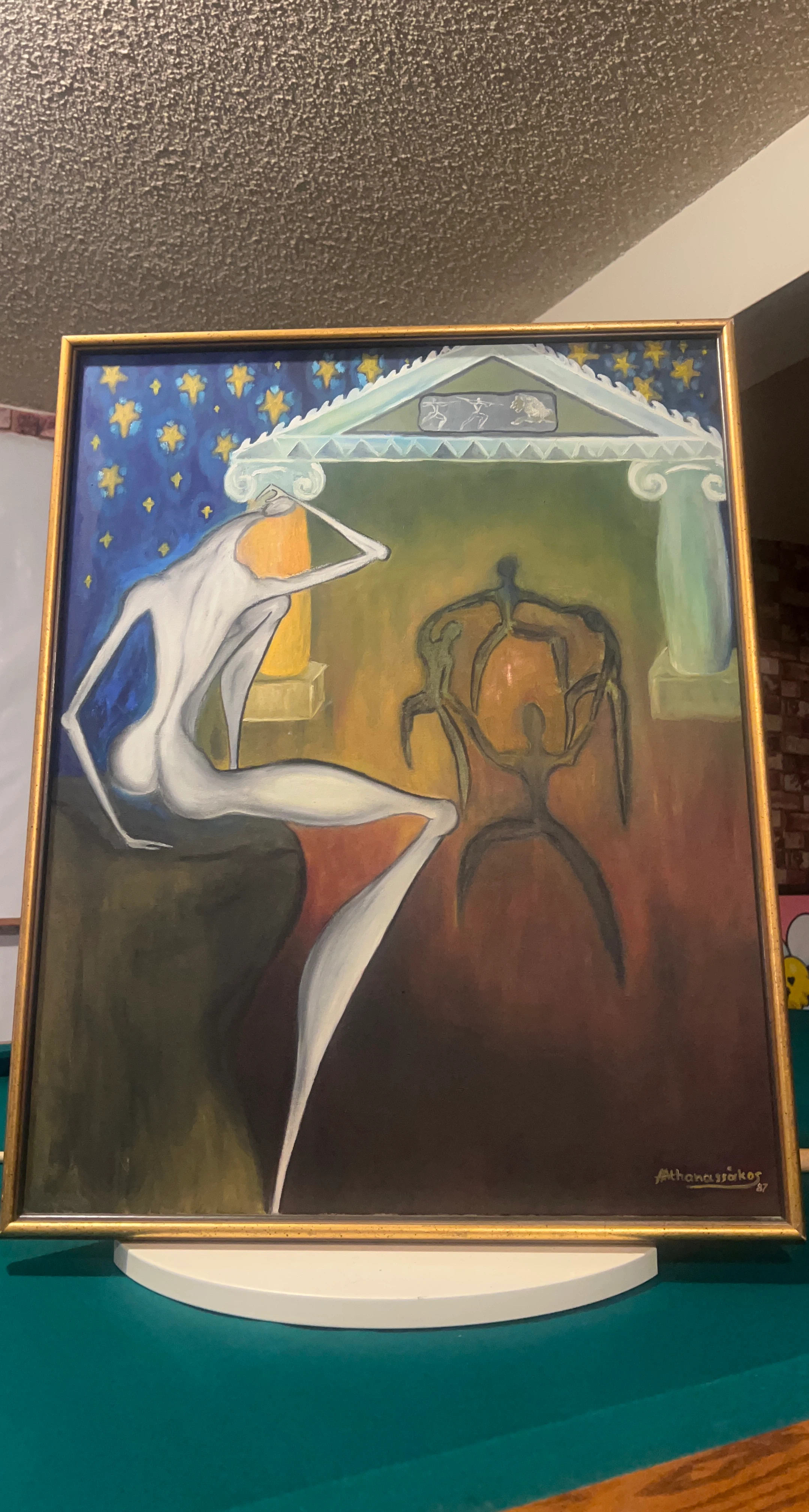 Framed Original Painting by Mathonna Smoker