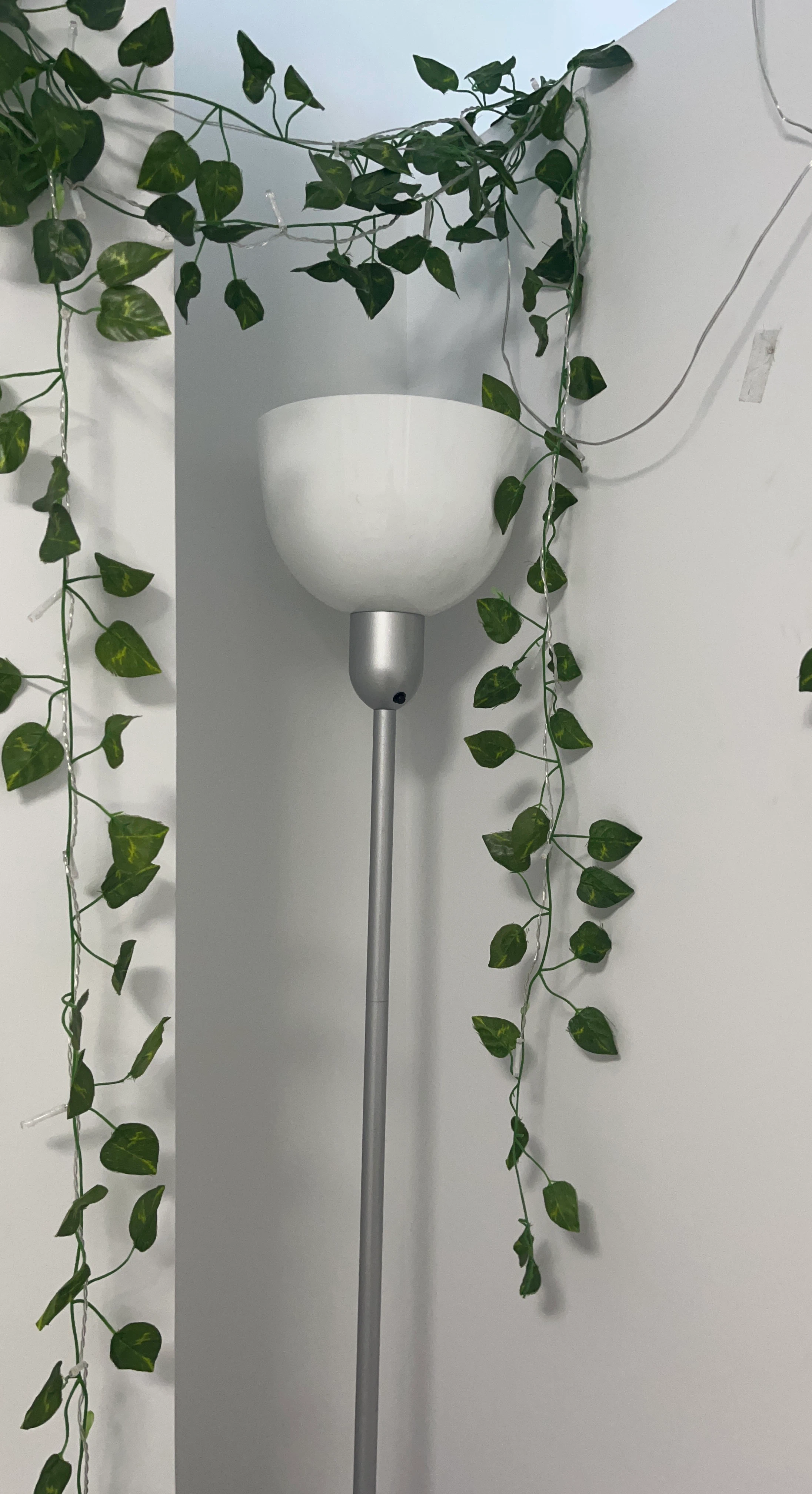 Modern Silver Floor Lamp
