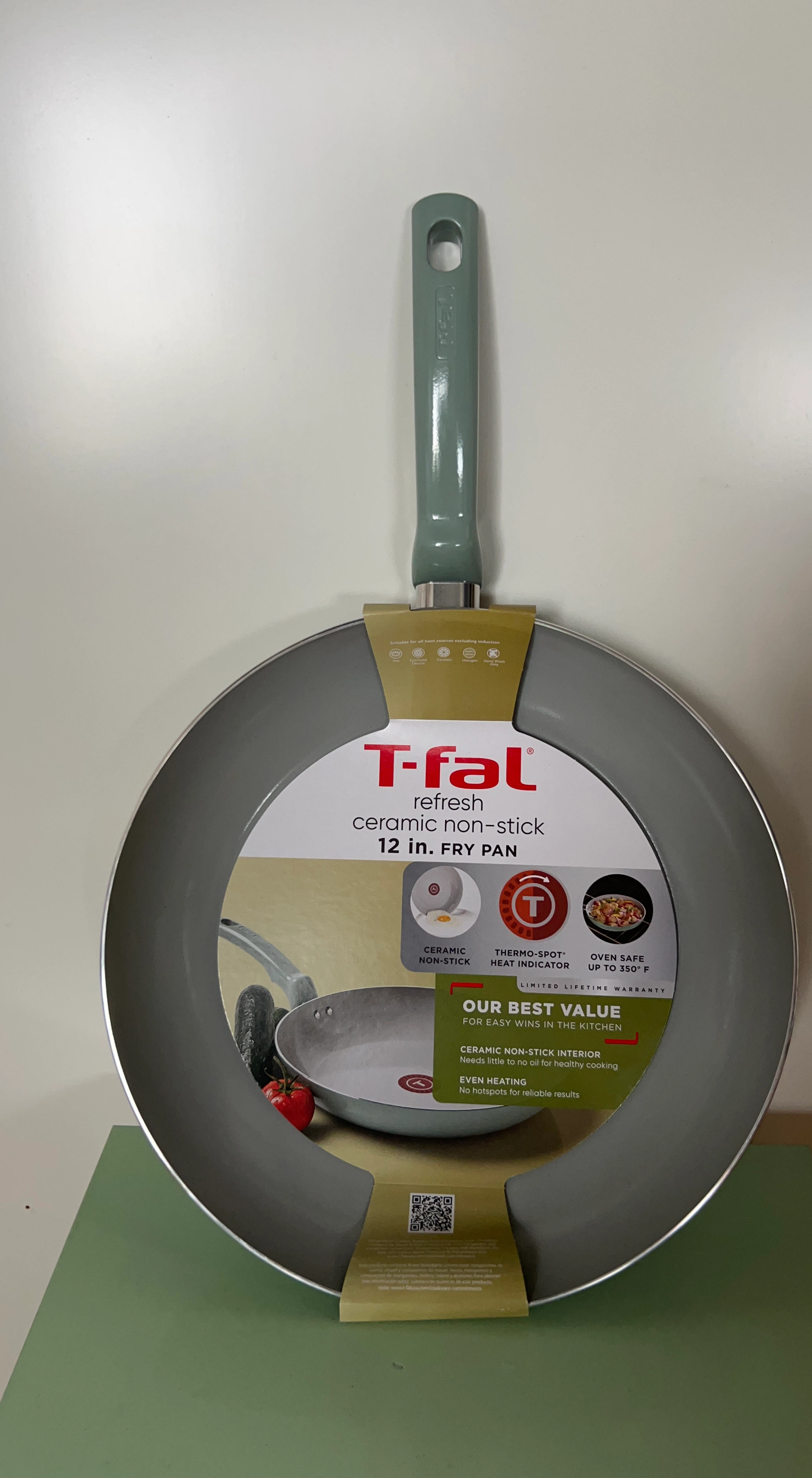 T-fal Refresh Ceramic Non-Stick 12 in. Fry Pan