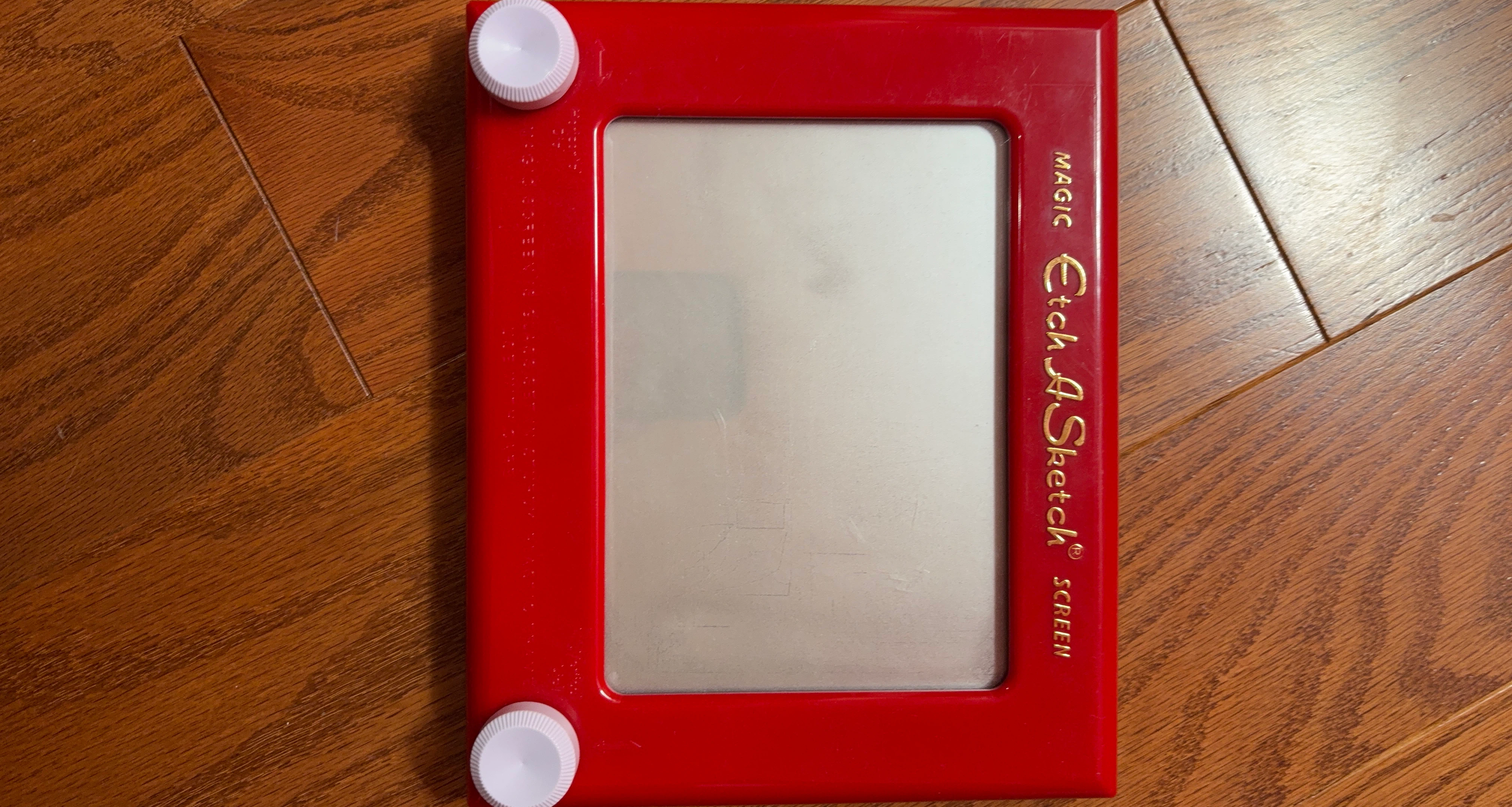Magic Etch A Sketch Screen